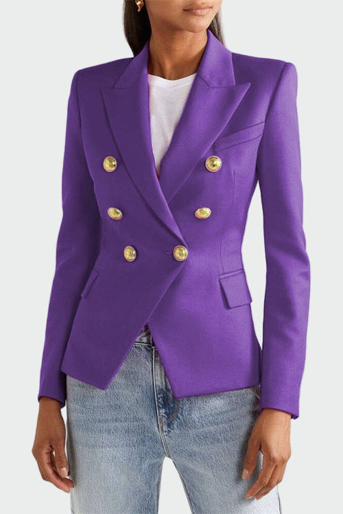 Chaqueta de línea clásica
