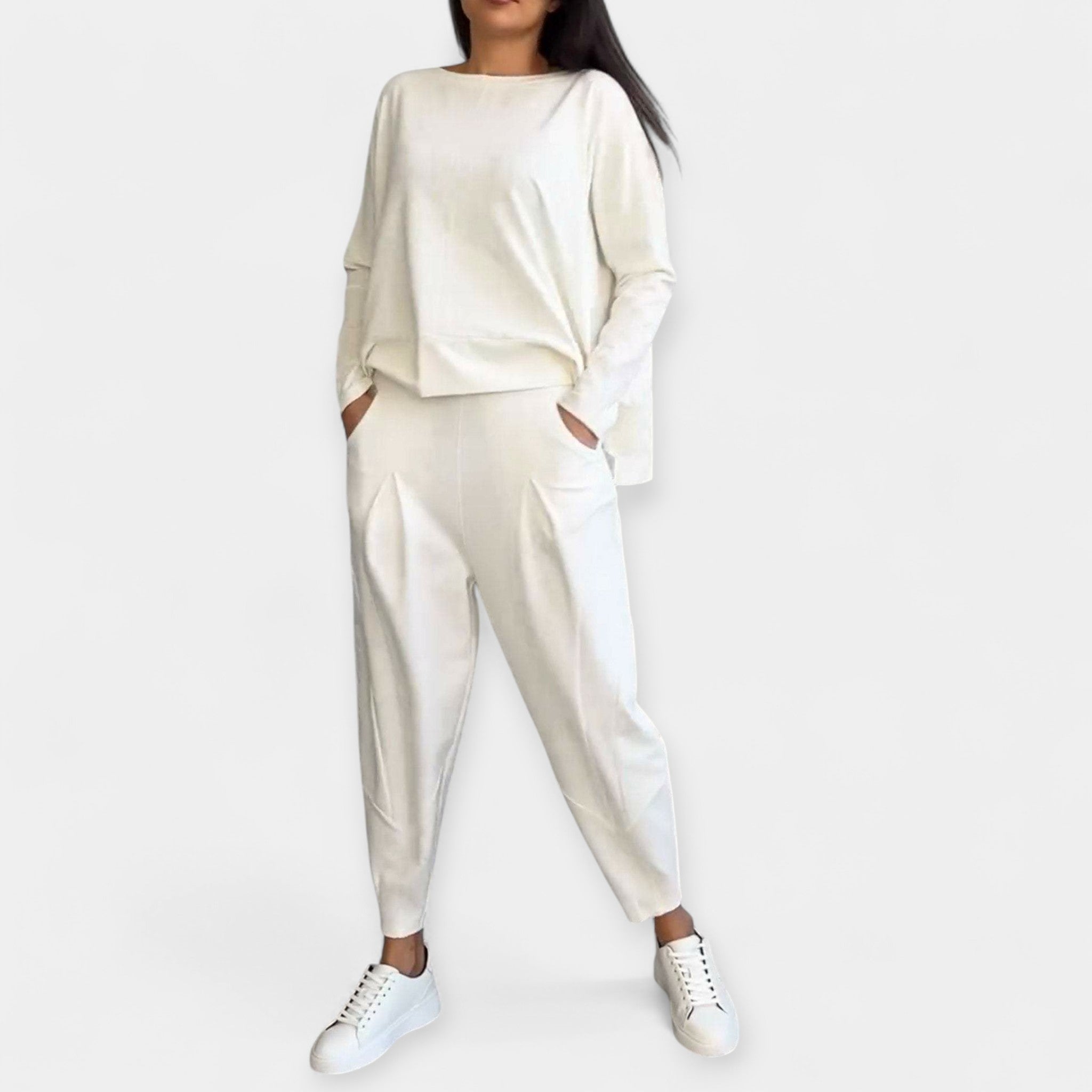 Conjunto de Manga Larga Elegante