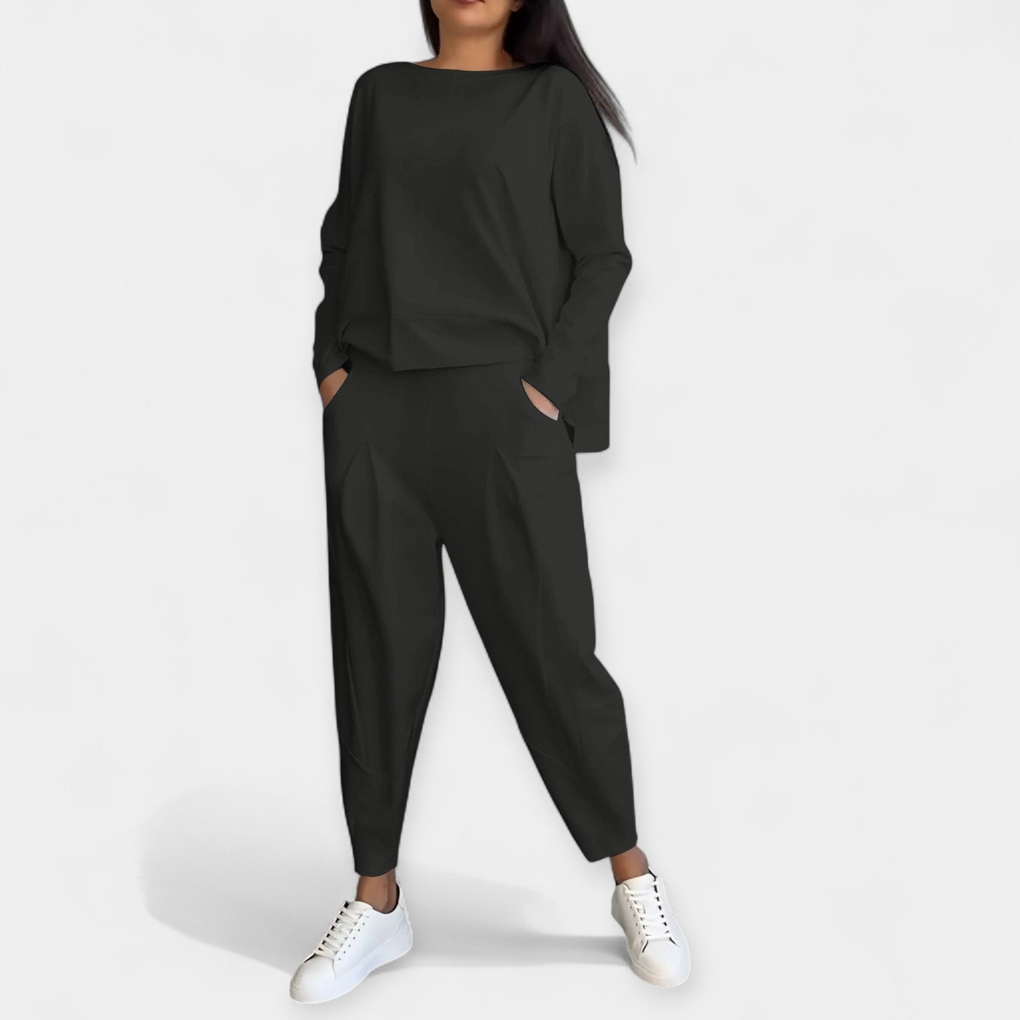 Conjunto de Manga Larga Elegante
