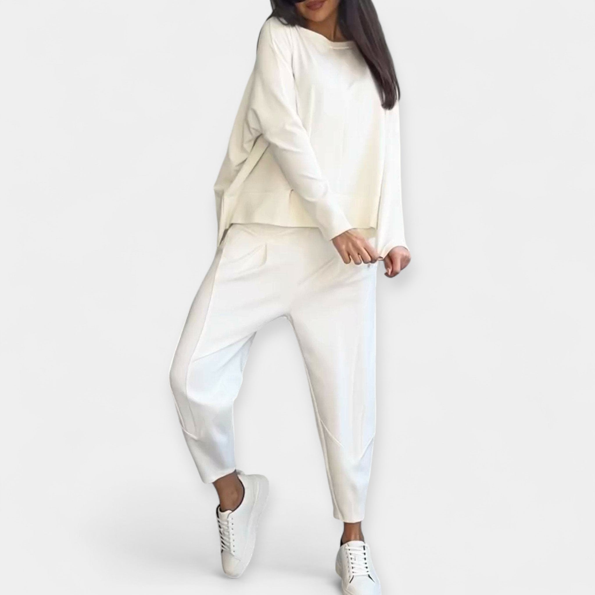 Conjunto de Manga Larga Elegante