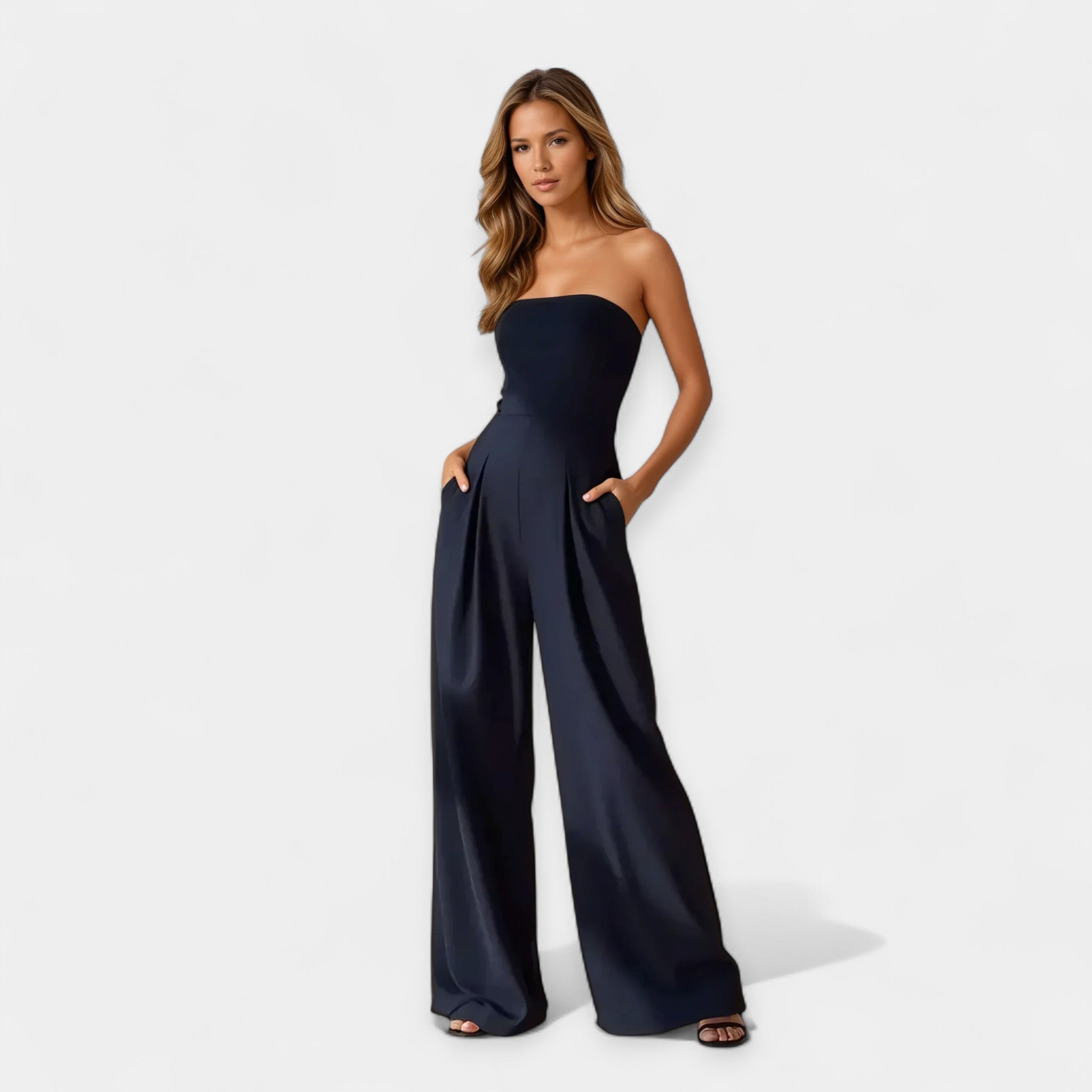 Mono Strapless con Corsé
