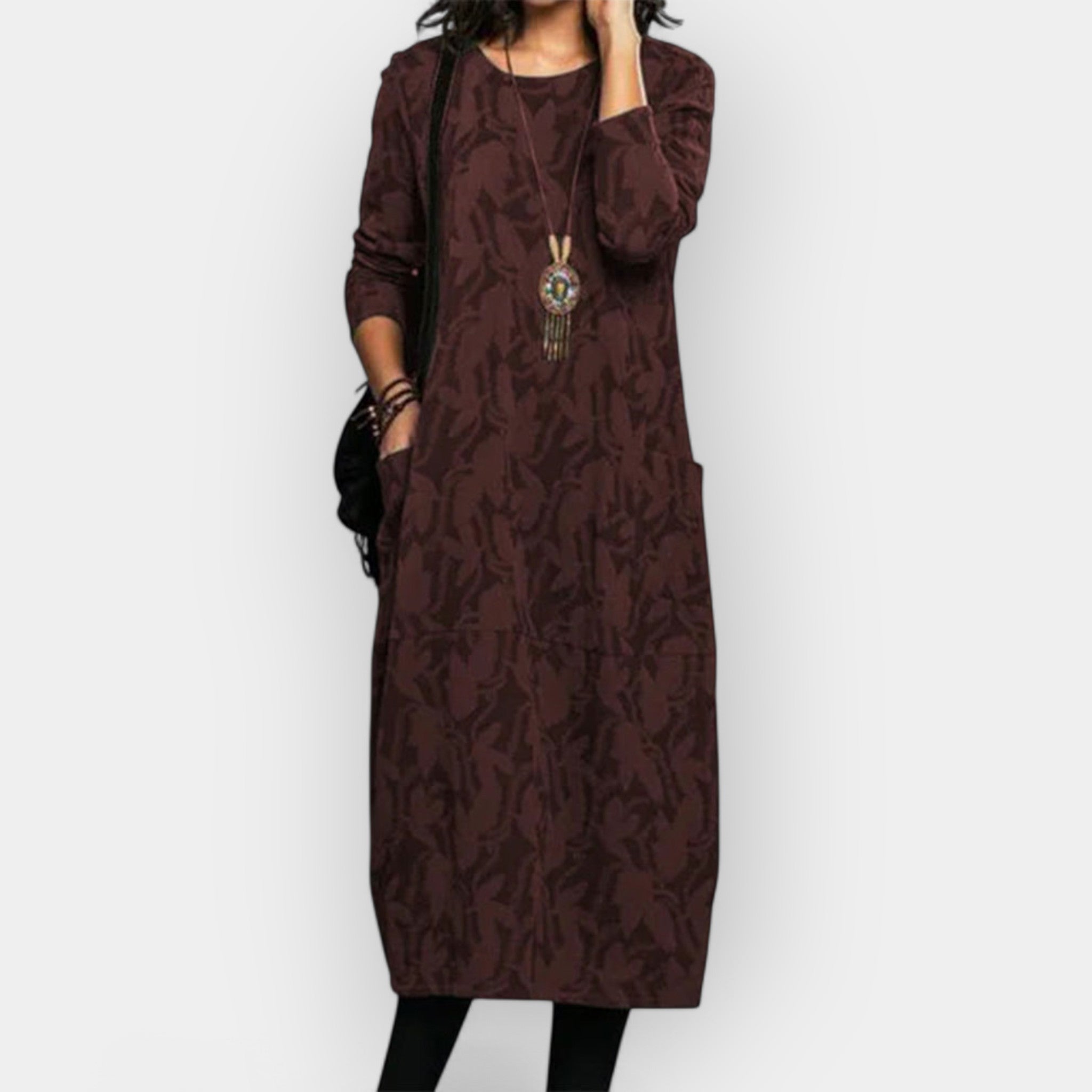 Vestido Suave y Cómodo para Días Frescos