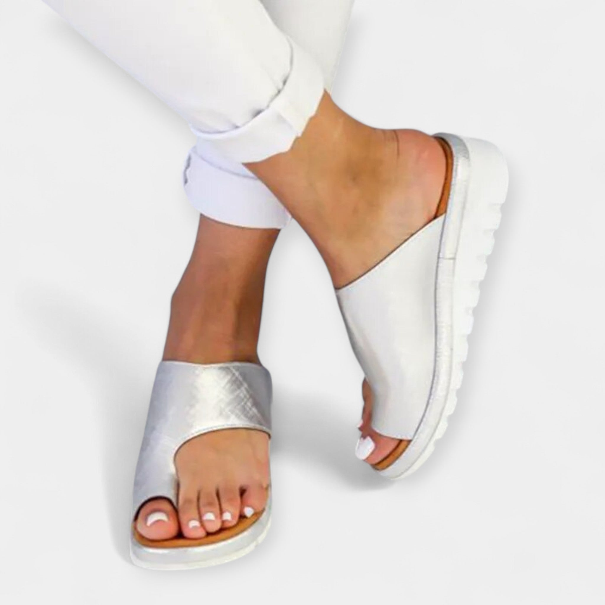 Sandalias de Cuero Premium & Soporte Anatómico
