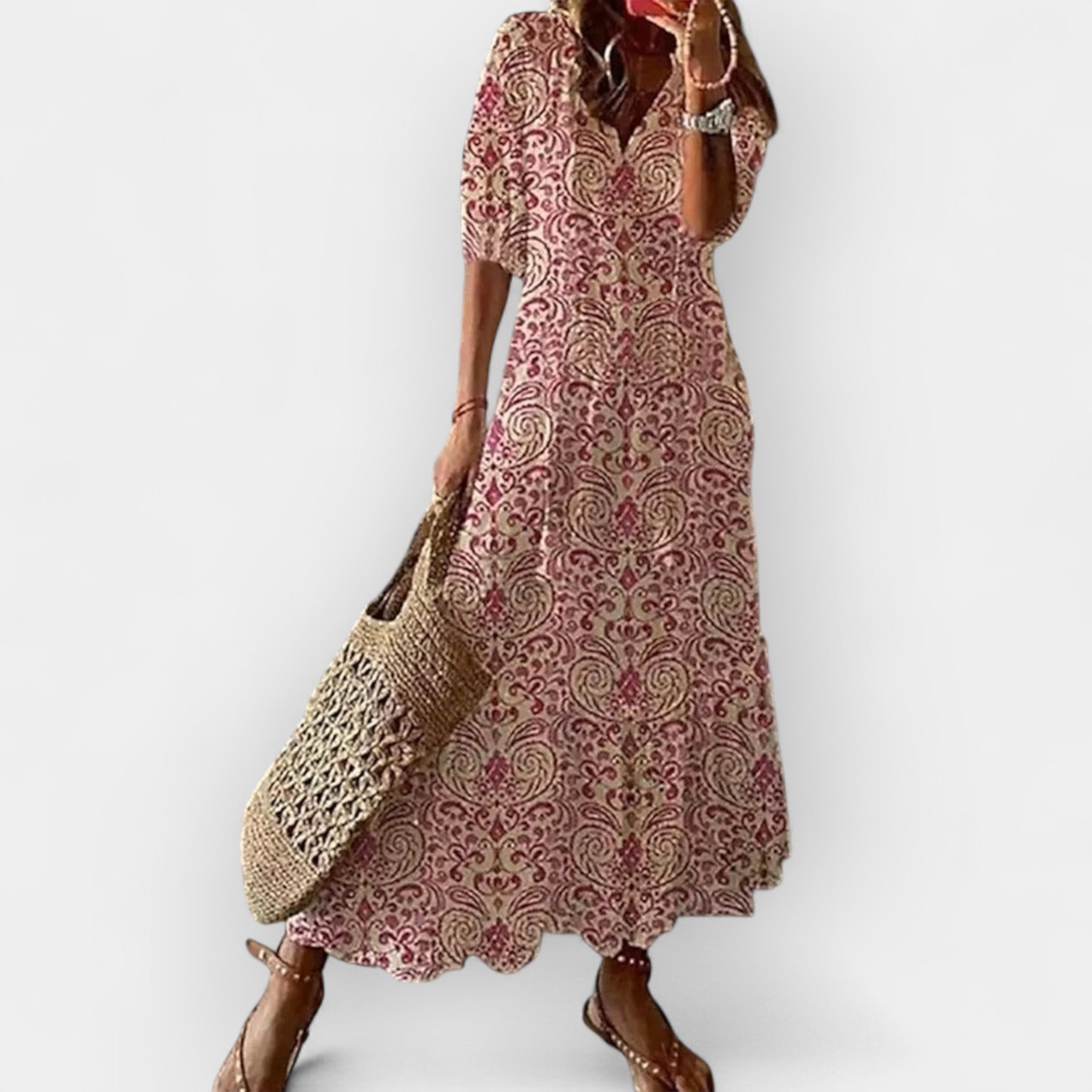 Vestido Maxi Bohemio y Ligero
