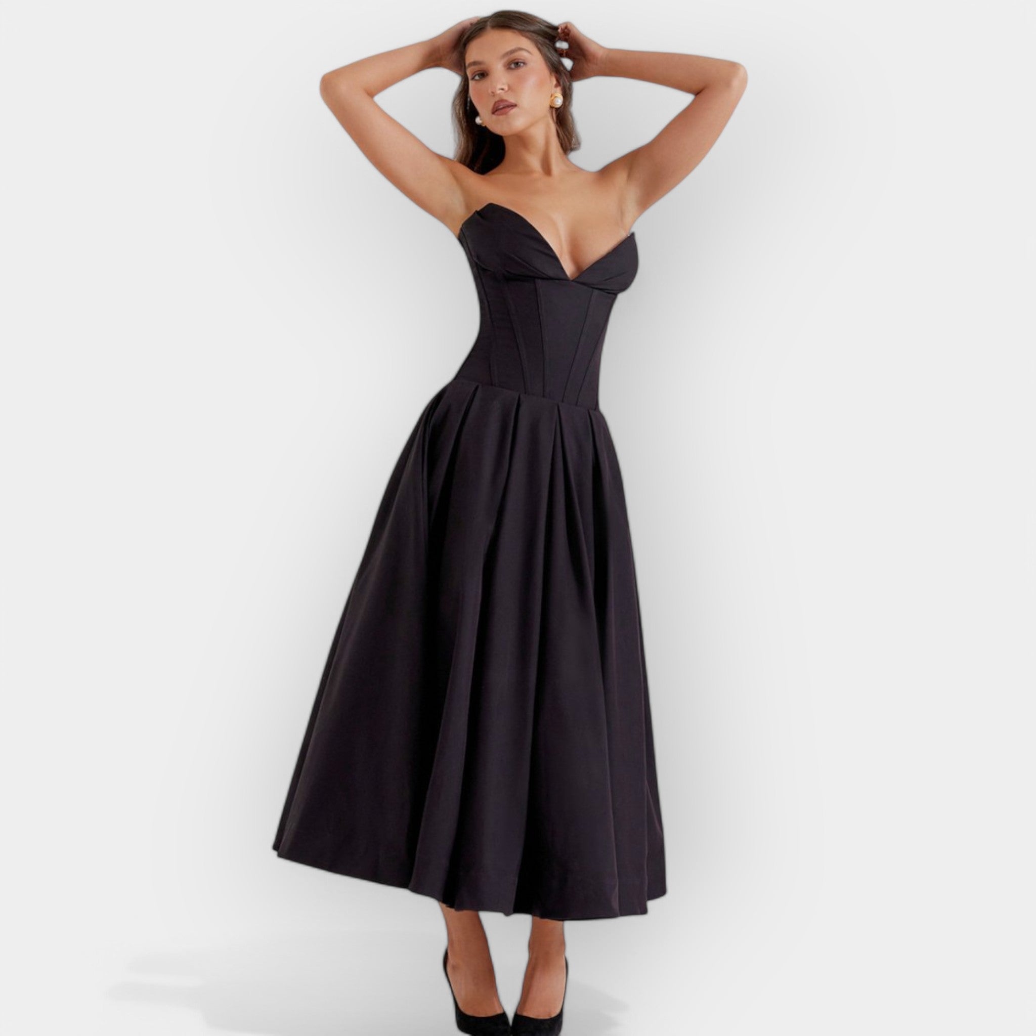 Vestido Largo de Elegancia Real