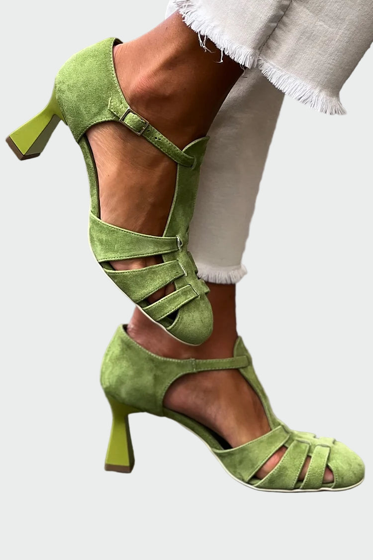 Libia | Sandalias de tacón medio