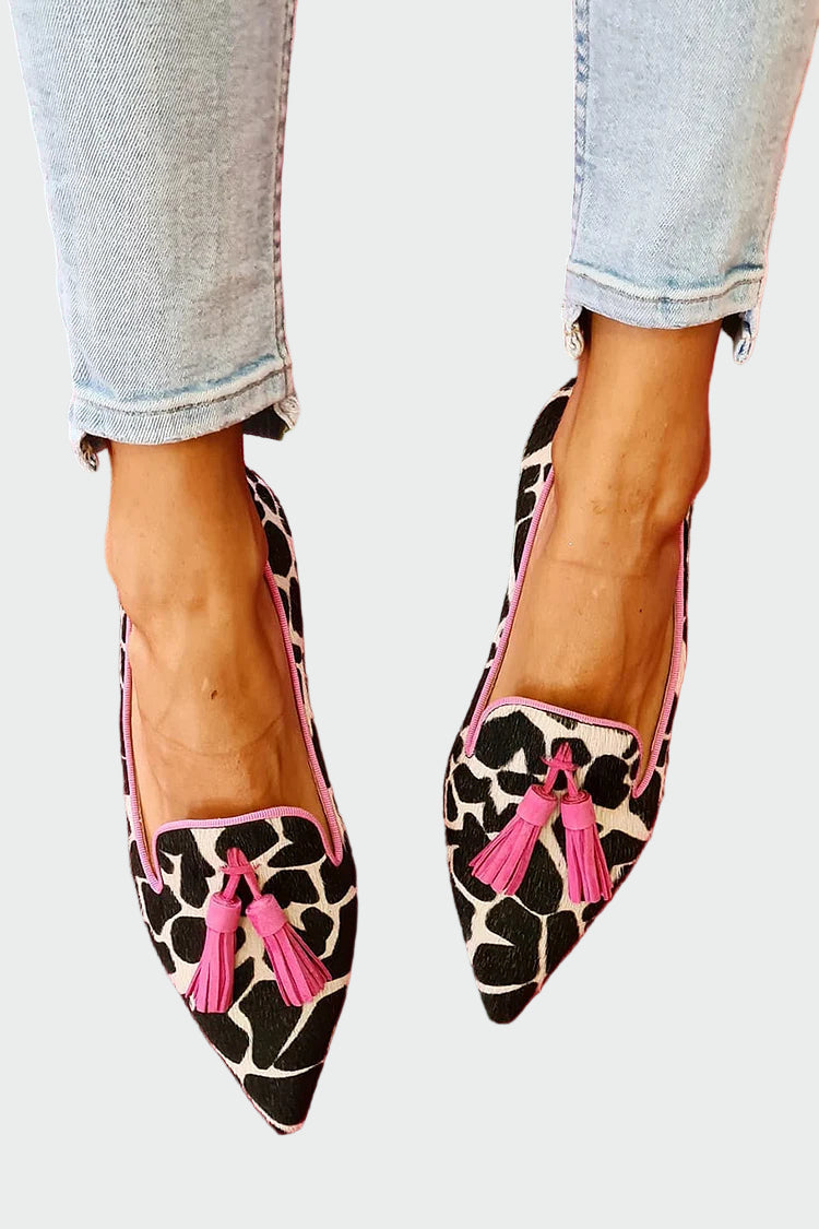 Mocasines de punta puntiaguda