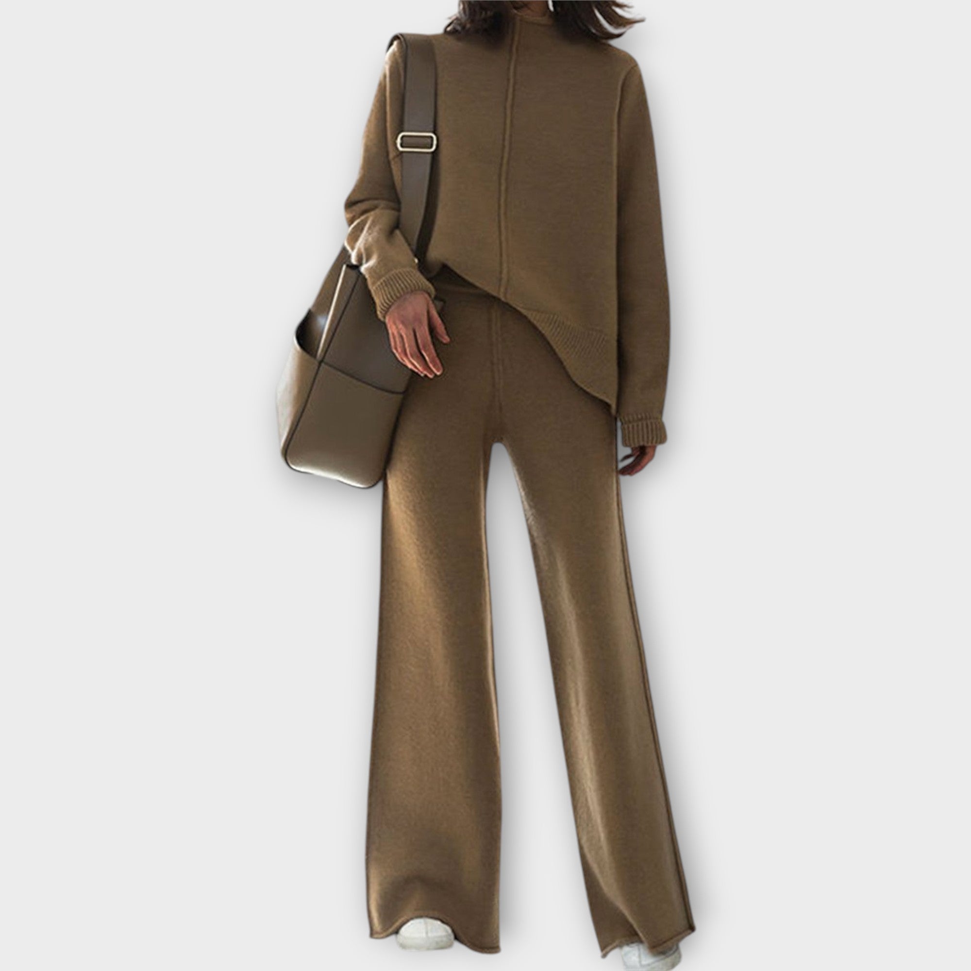 Conjunto con elegancia y comodidad atemporales