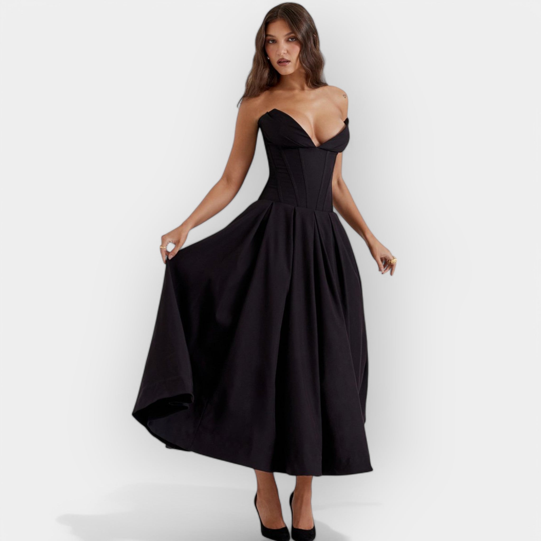 Vestido Largo de Elegancia Real