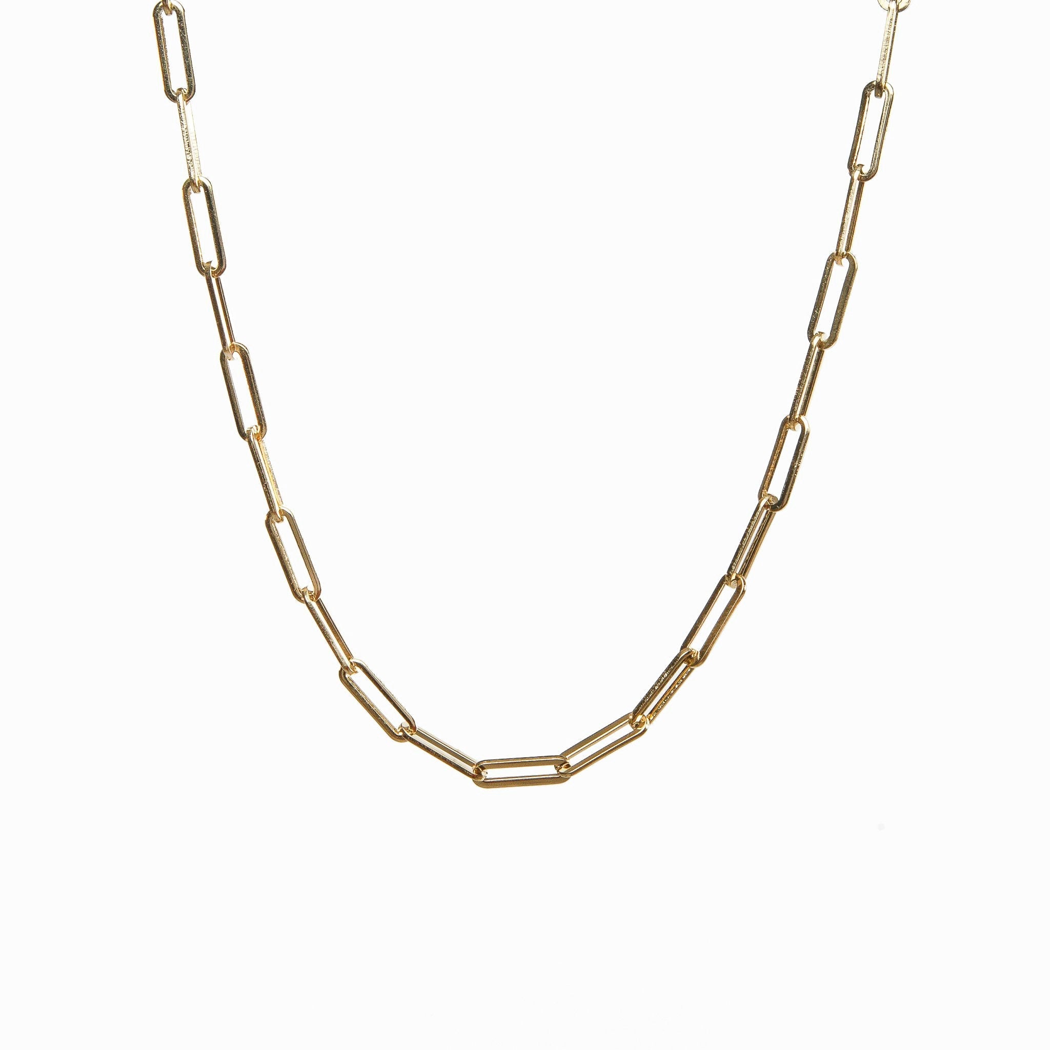 Cadena Dorada con Clip