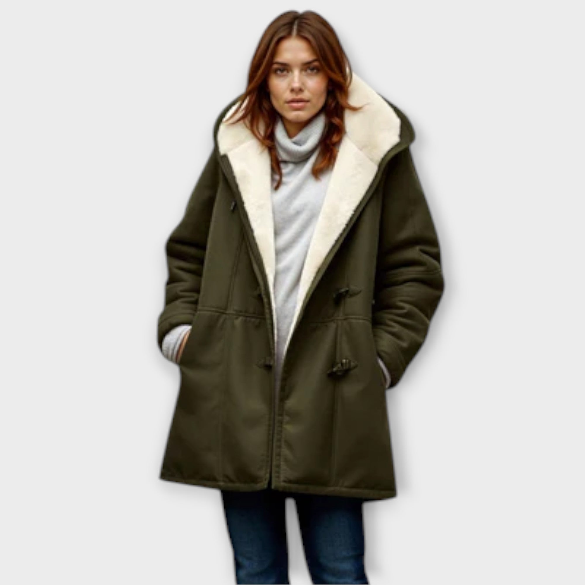 Antonia - Capa cómoda con forro polar