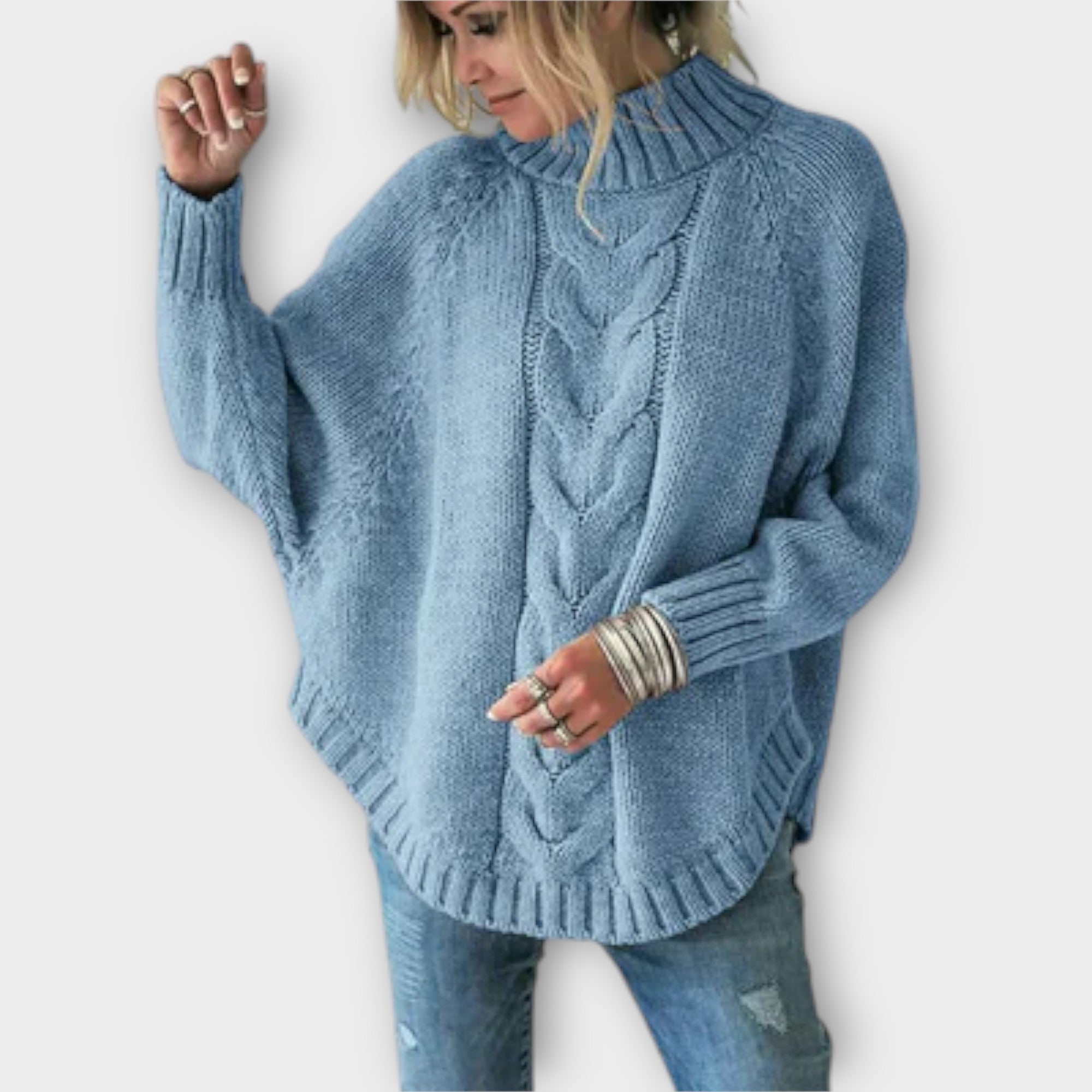Elysian - Jersey de punto con diseño trenzado