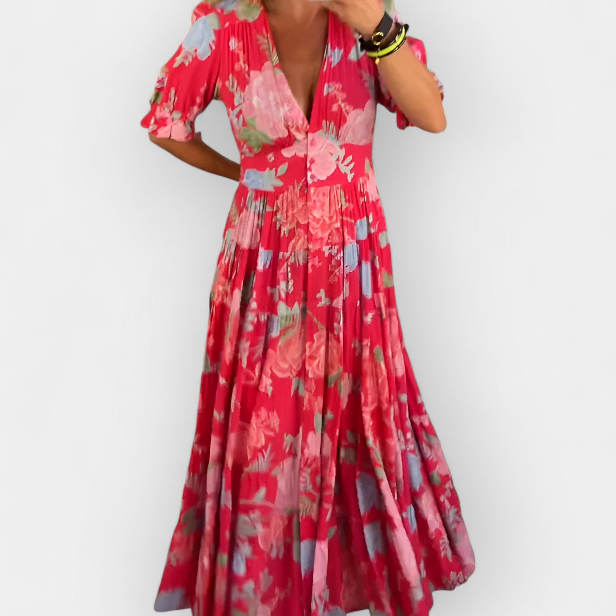 Vestido Floral Romántico