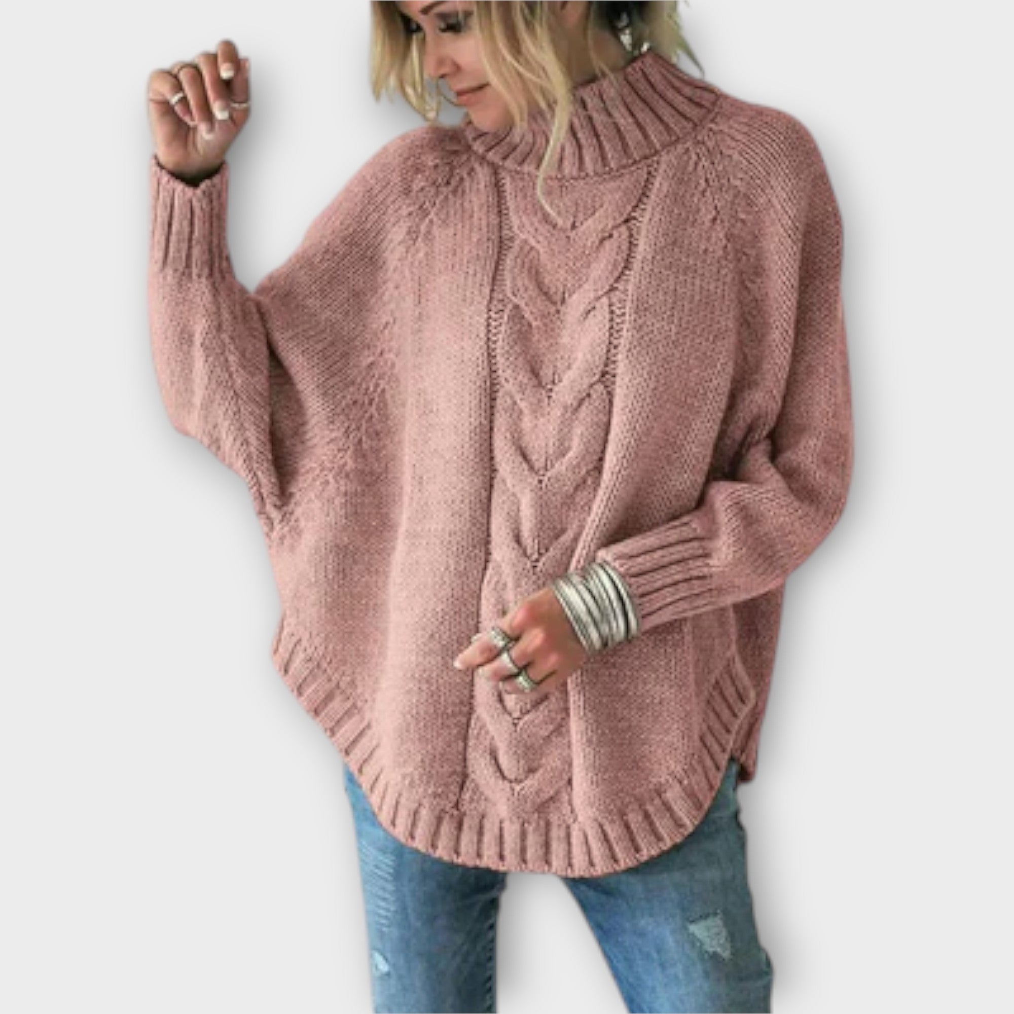 Elysian - Jersey de punto con diseño trenzado