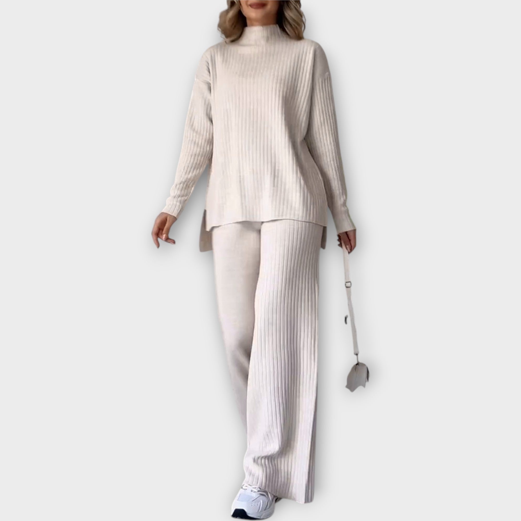 Conjunto de punto con línea cómoda