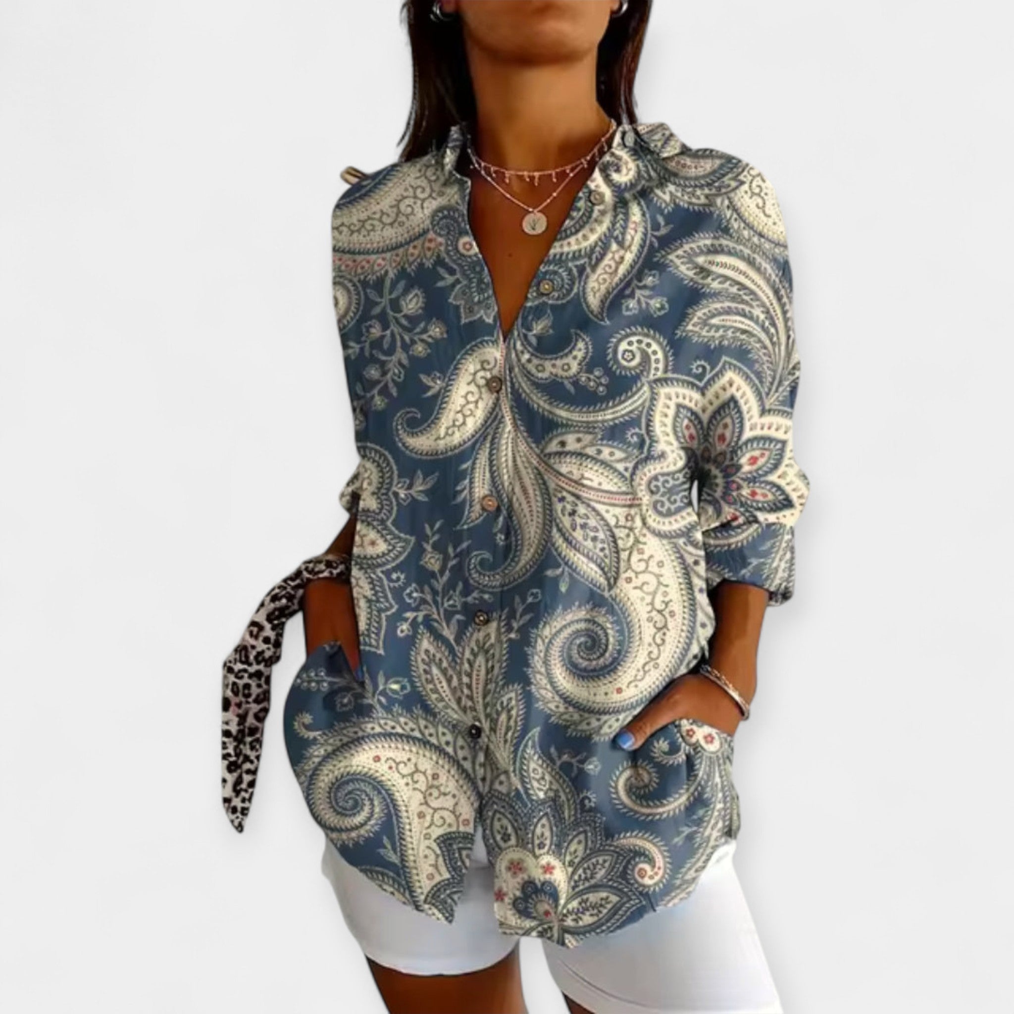 Blusa Ligera y Romántica con Motivos Florales
