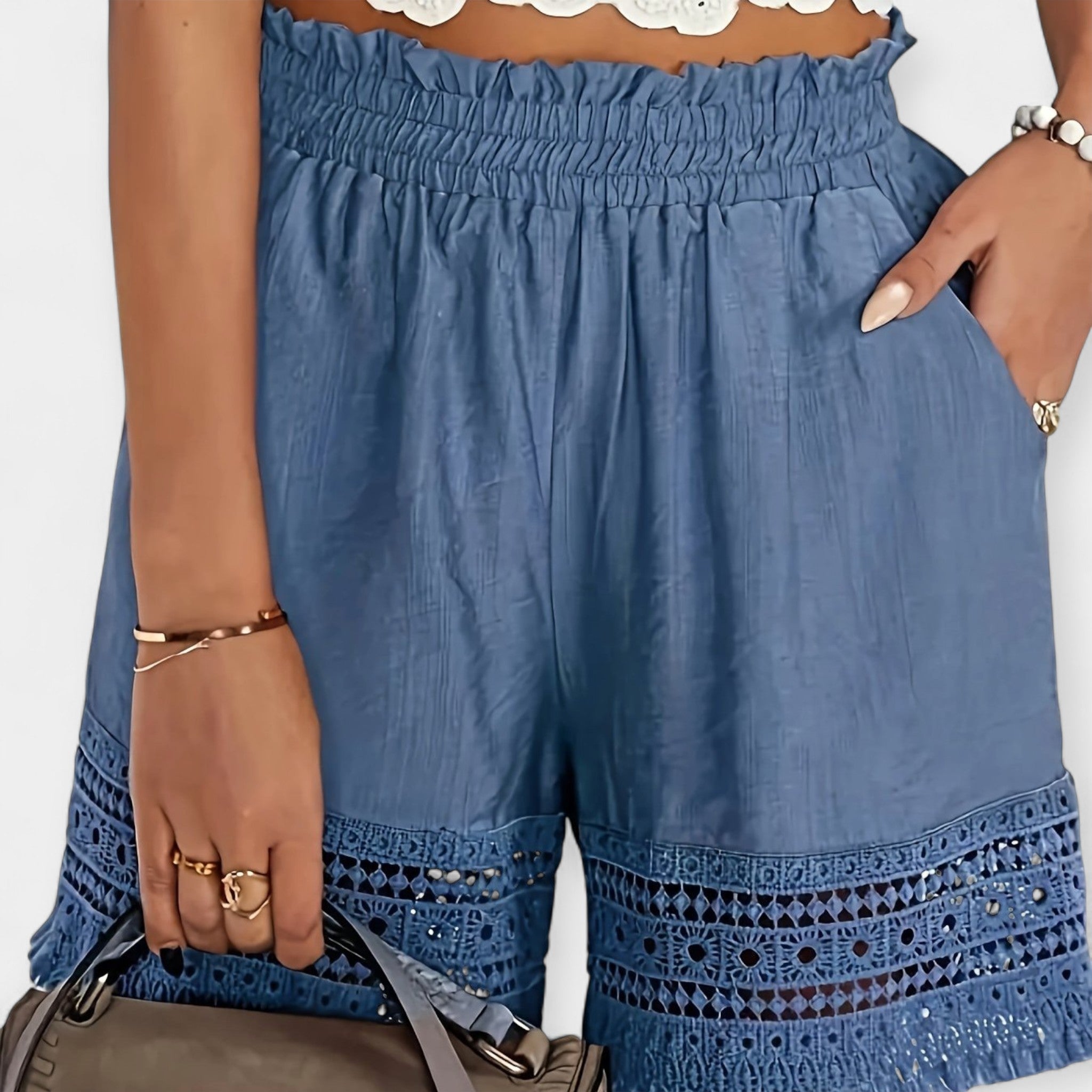 Shorts de Encaje Veraniegos