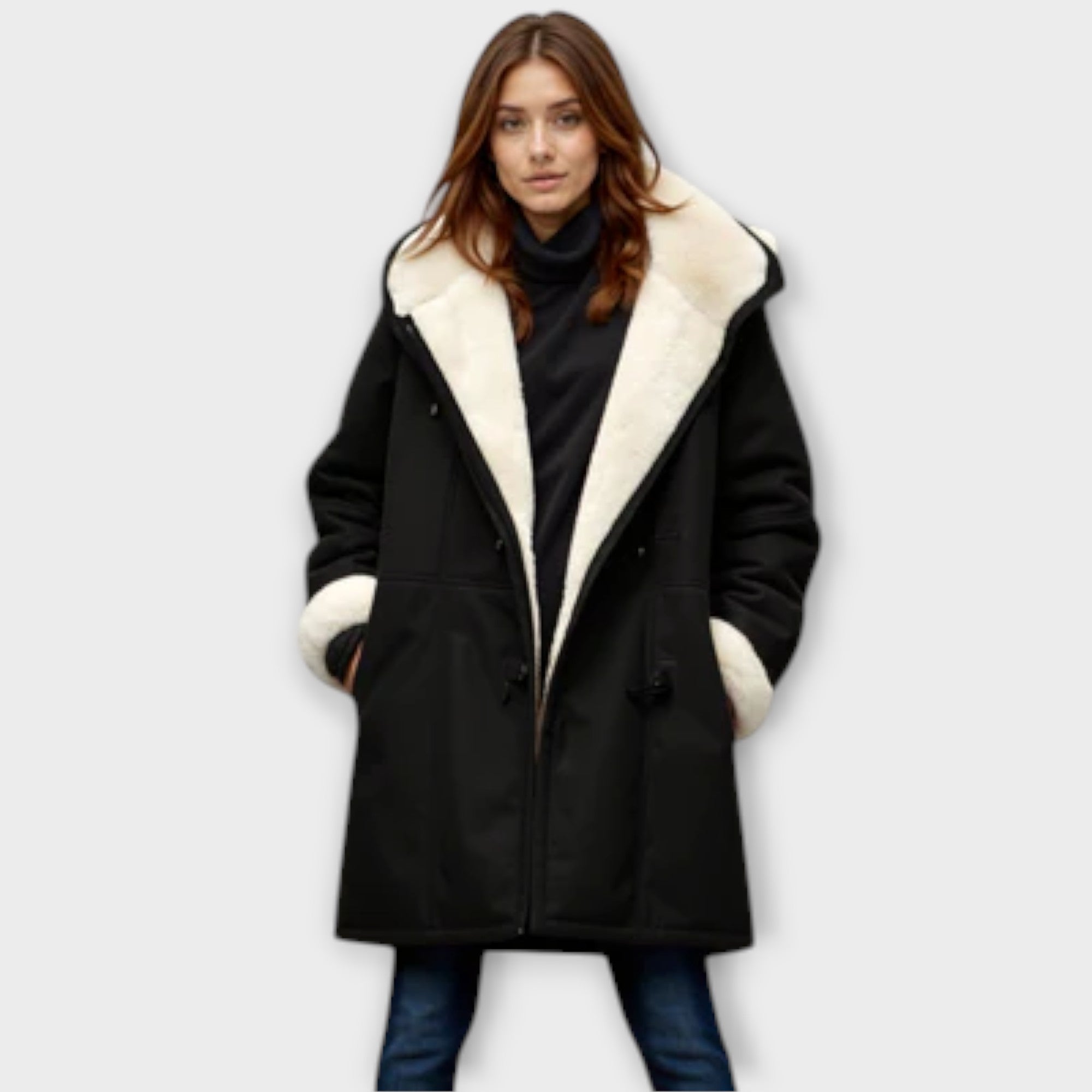 Antonia - Capa cómoda con forro polar