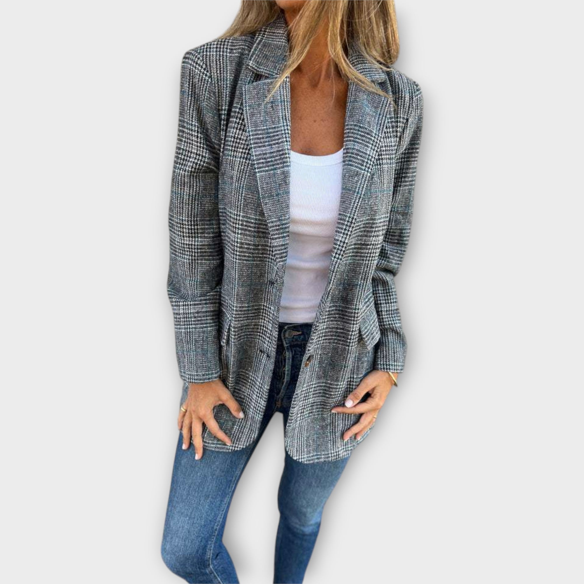 Chaqueta elegante con un diseño clásico