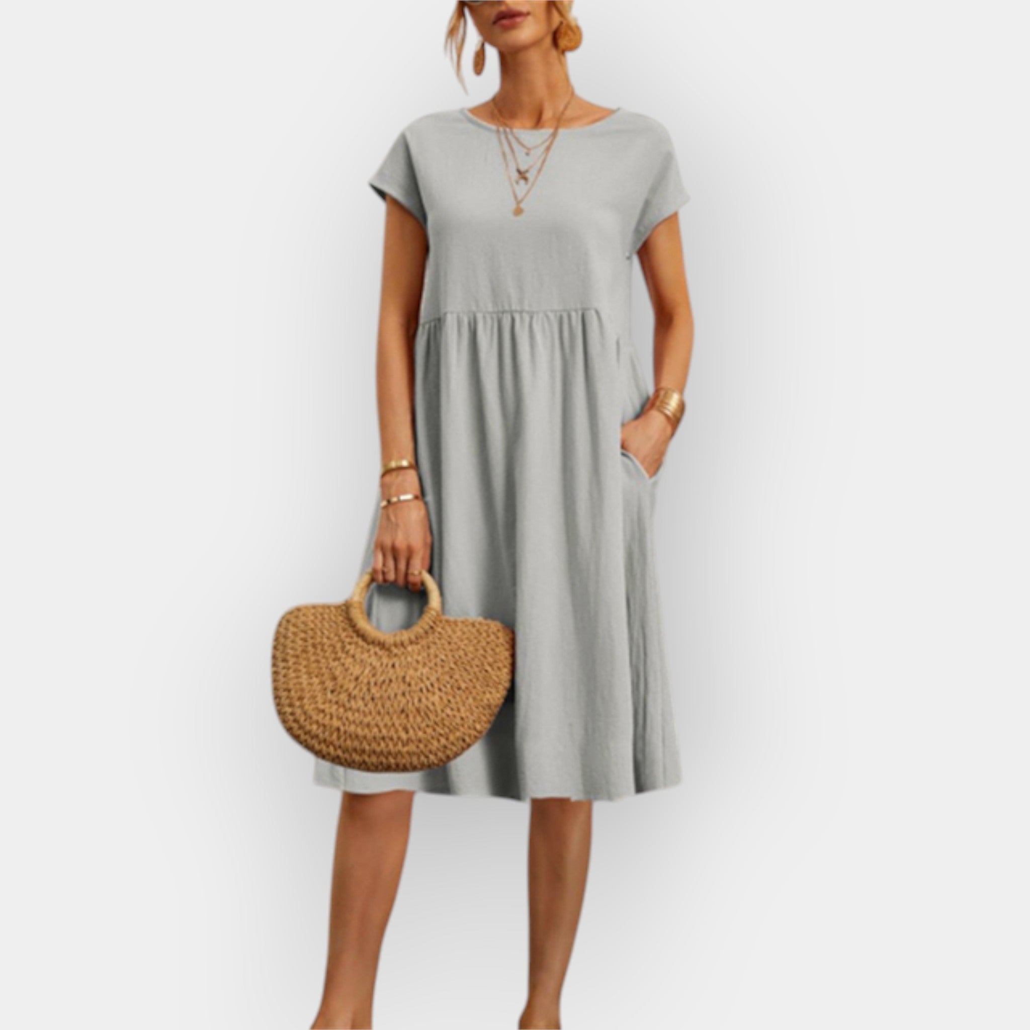Vestido Midi Fresco y Atemporal