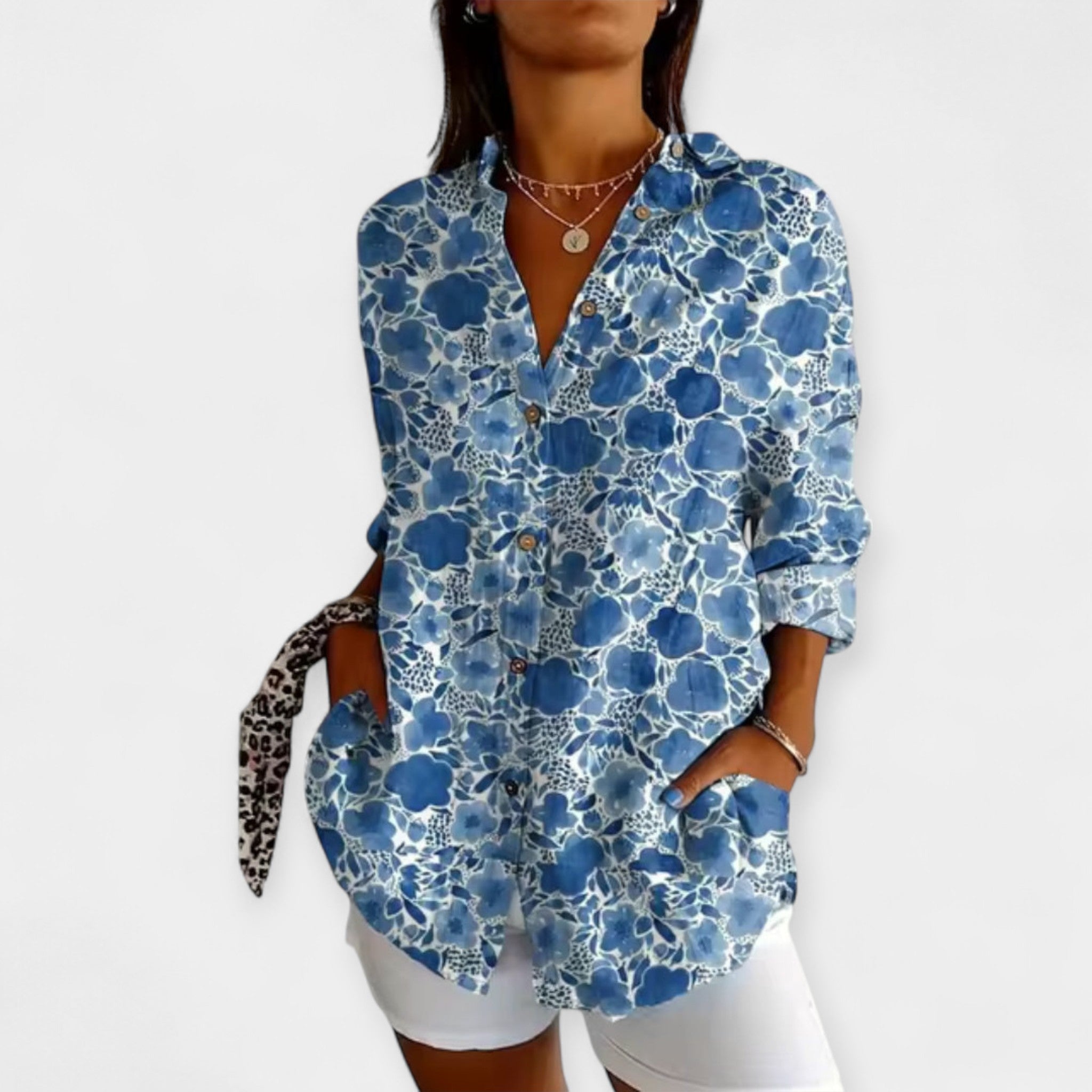 Blusa Ligera y Romántica con Motivos Florales