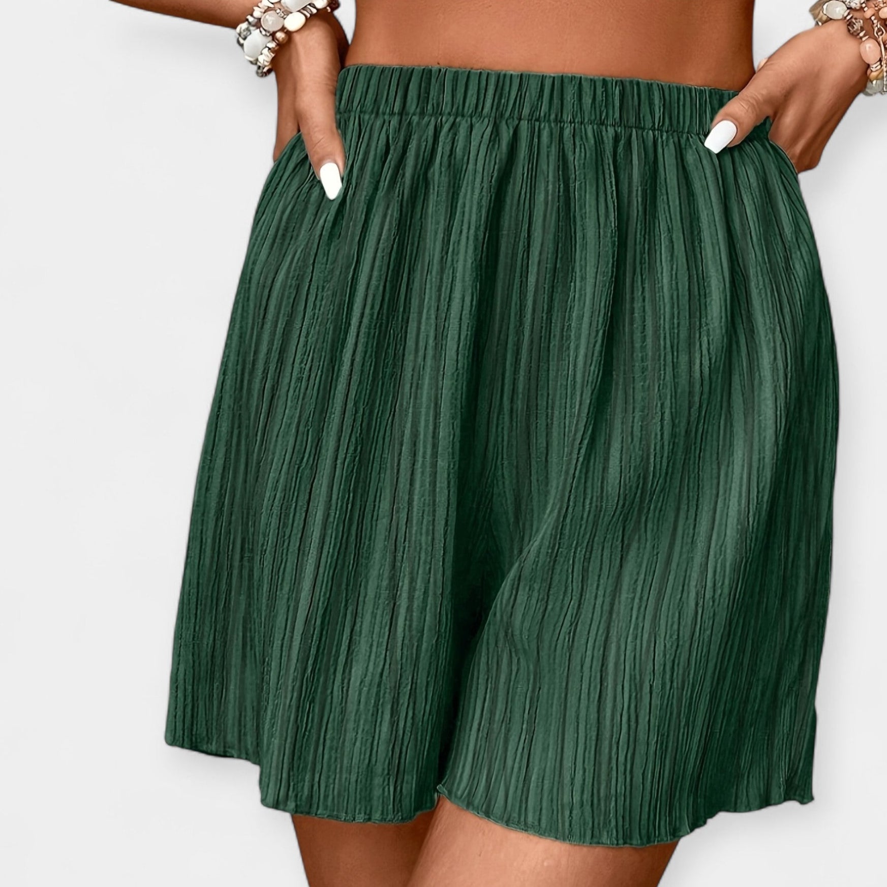 Shorts Clásicos con Cintura Elástica