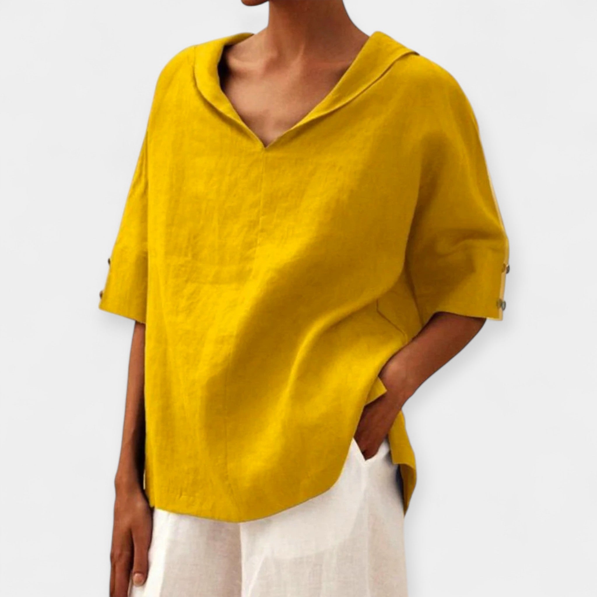 Blusa Ligera de Lino
