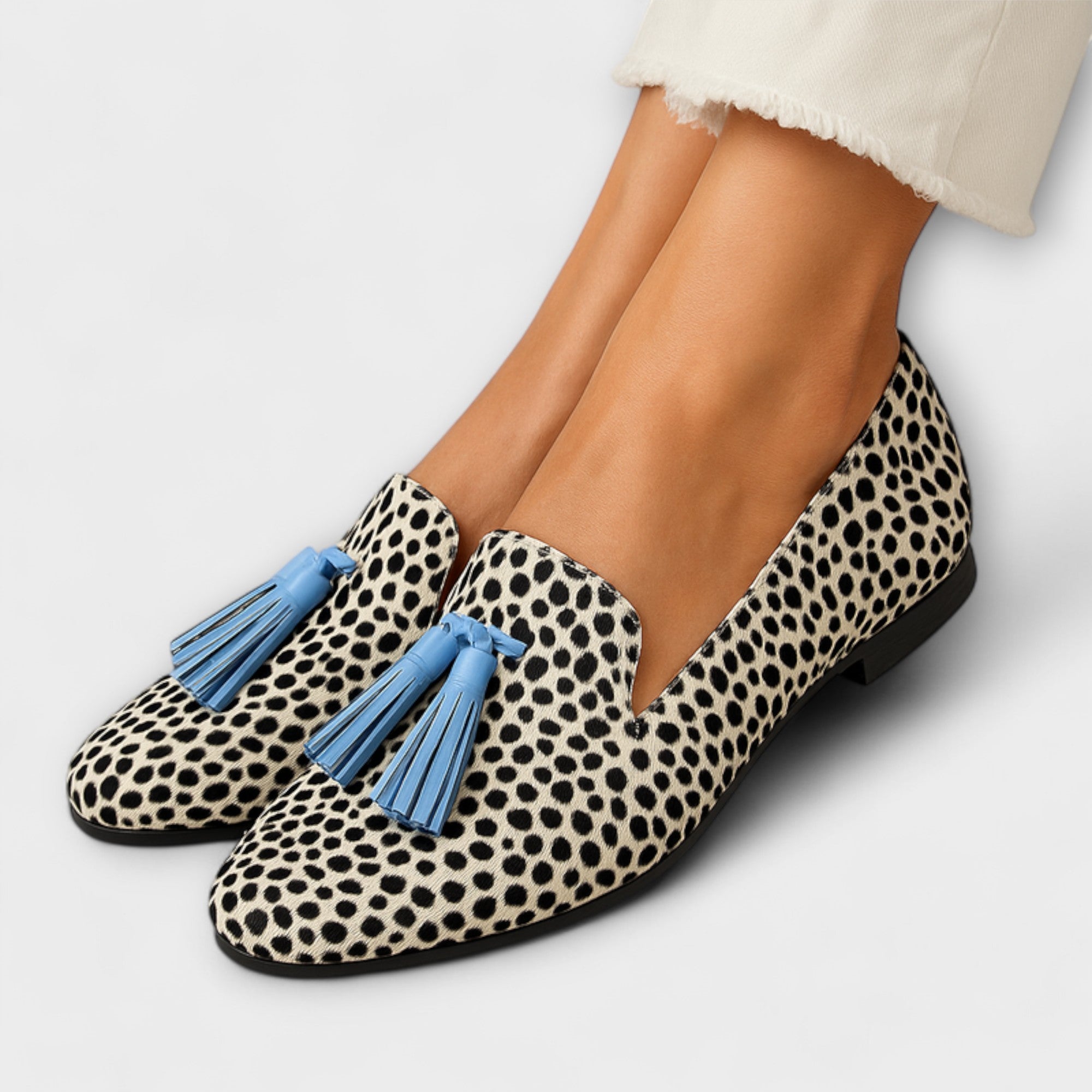 Mira - Zapatillas decoradas con cuentas