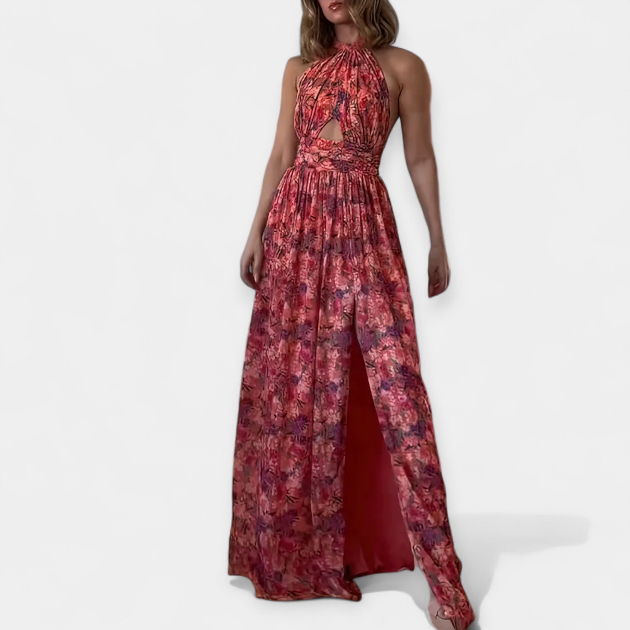 Vestido ligero con espalda descubierta