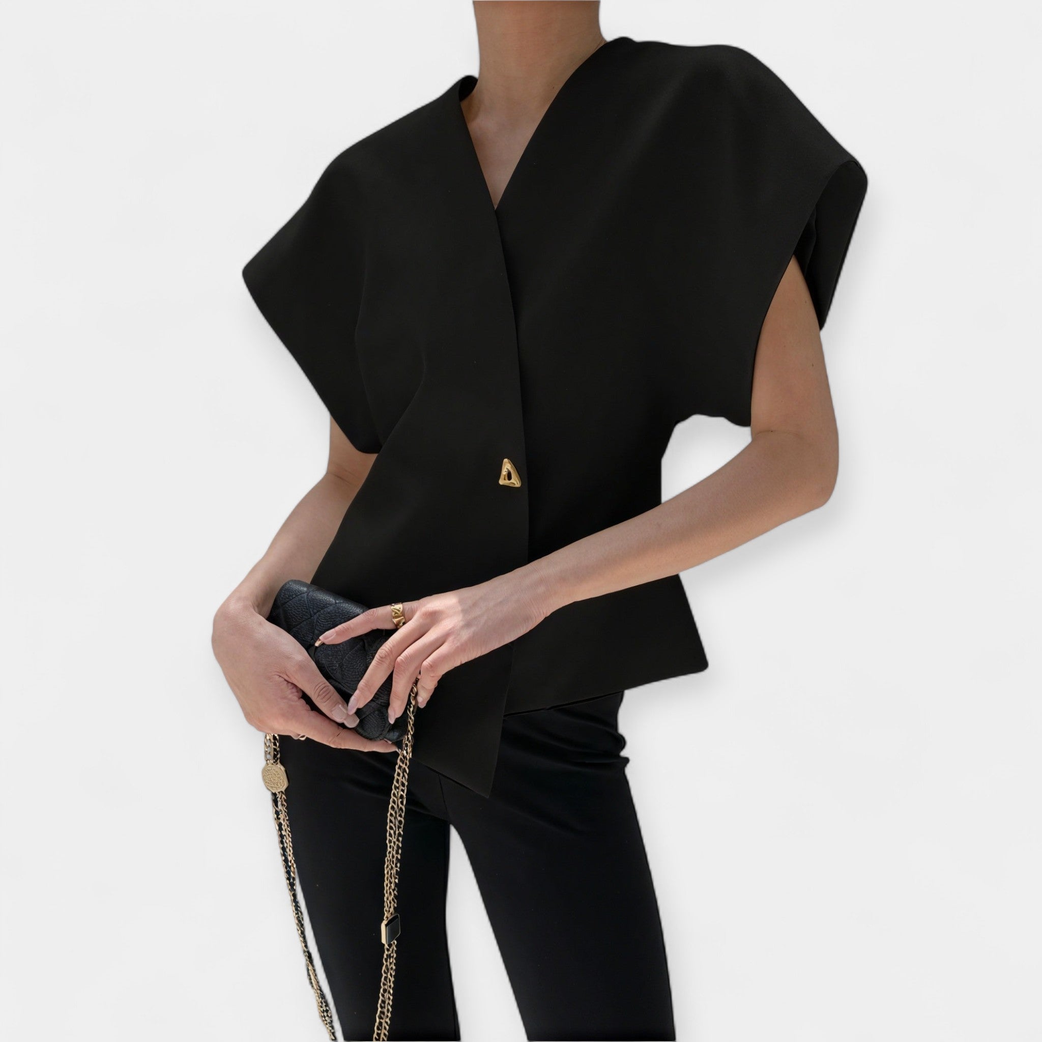 Top Cruzado Estructurado Chic