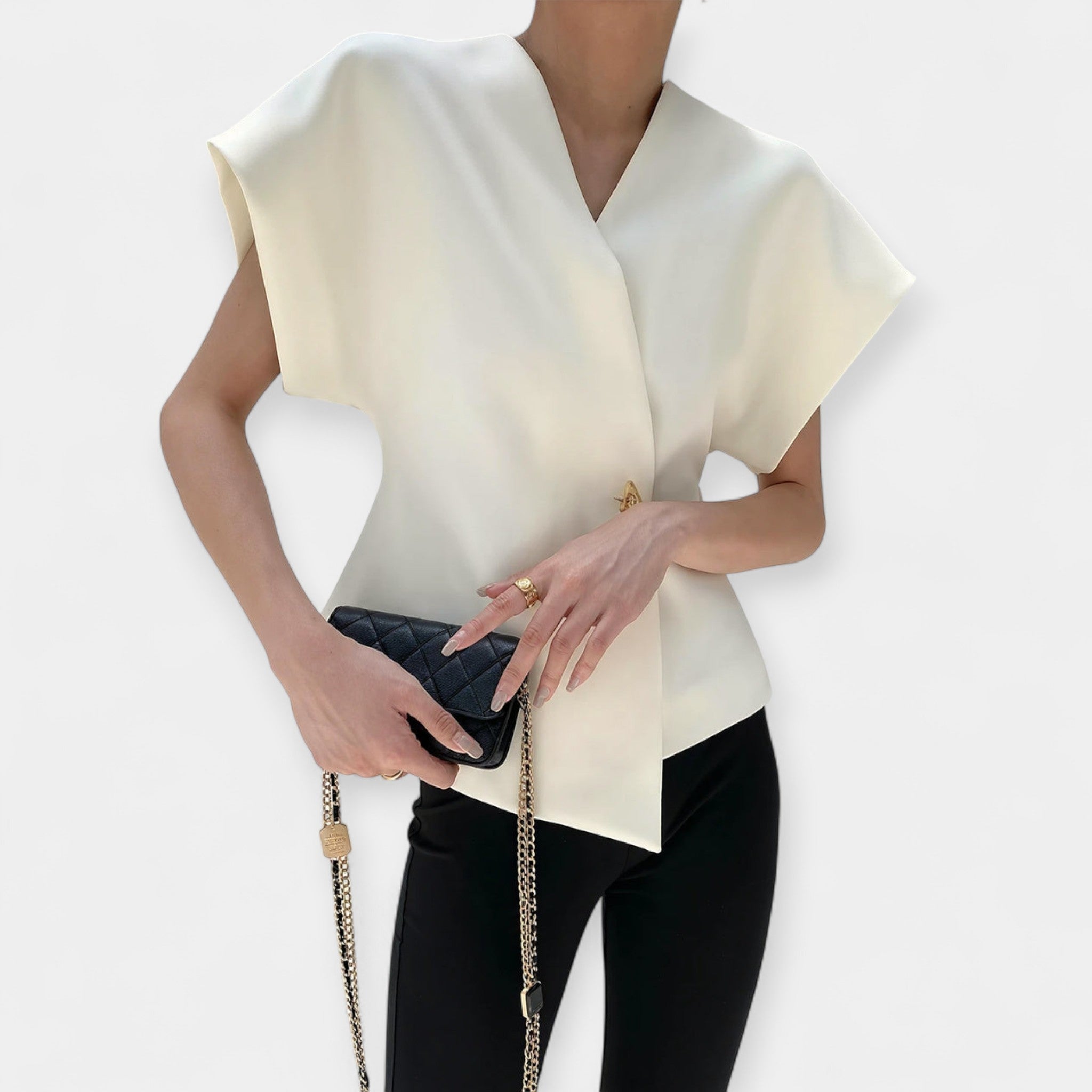 Top Cruzado Estructurado Chic