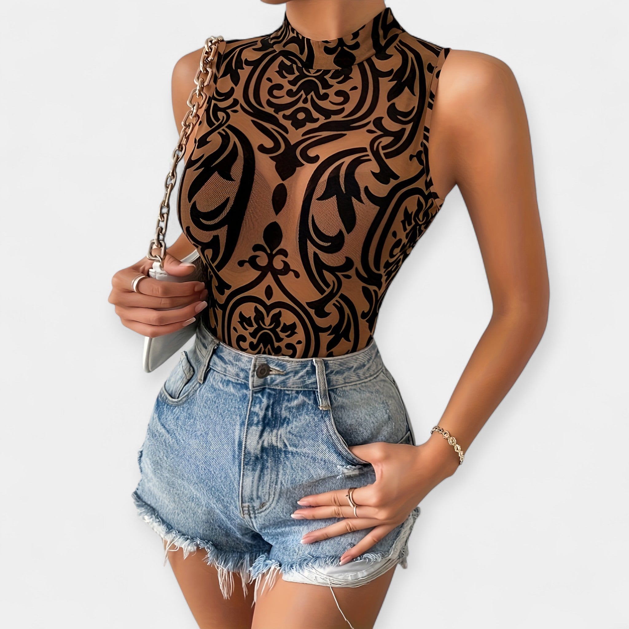 Body Geométrico de Crochet