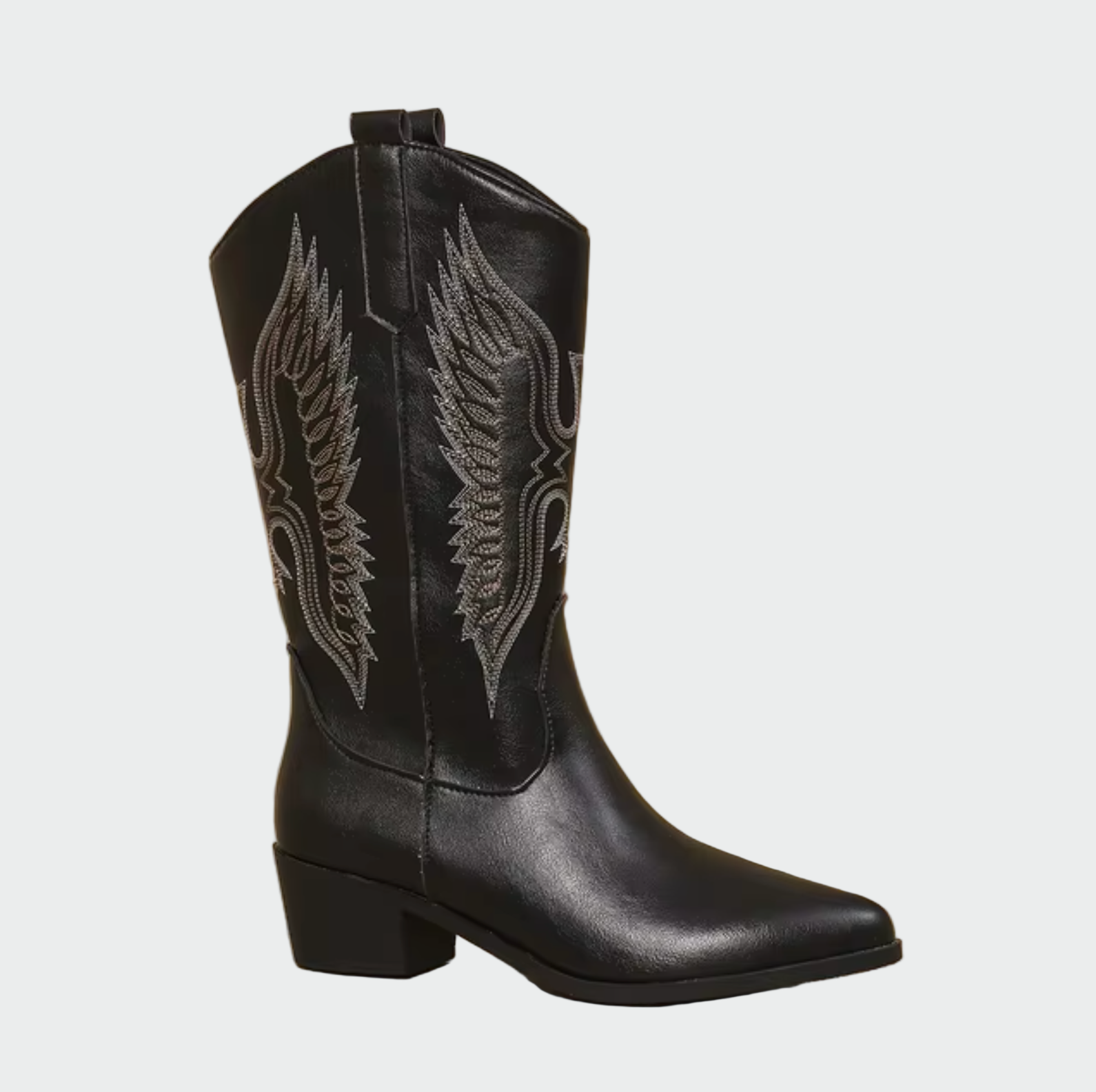 Botas vaqueras de cuero estilo western