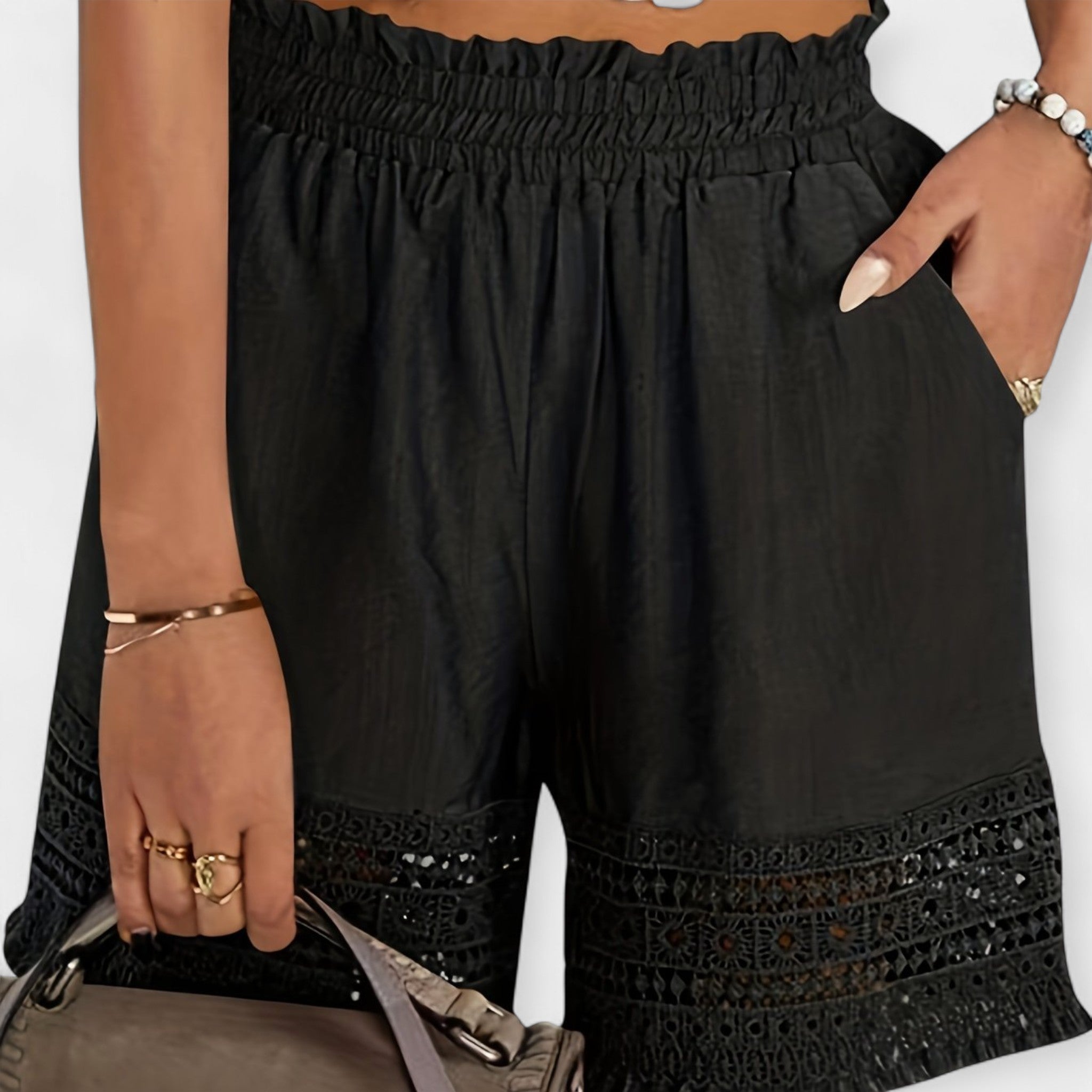 Shorts de Encaje Veraniegos