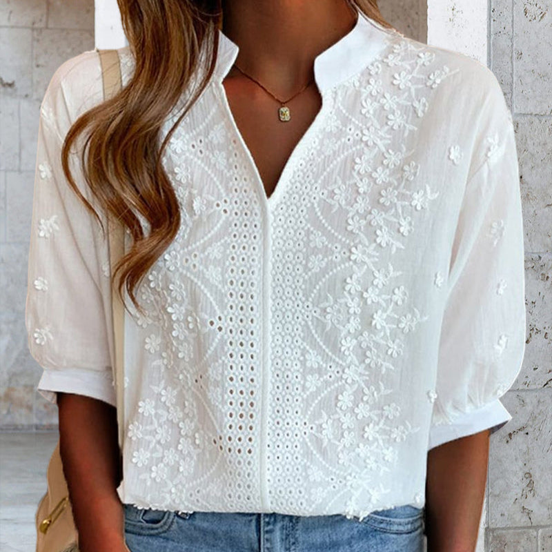 Blusa con Mangas Volumen