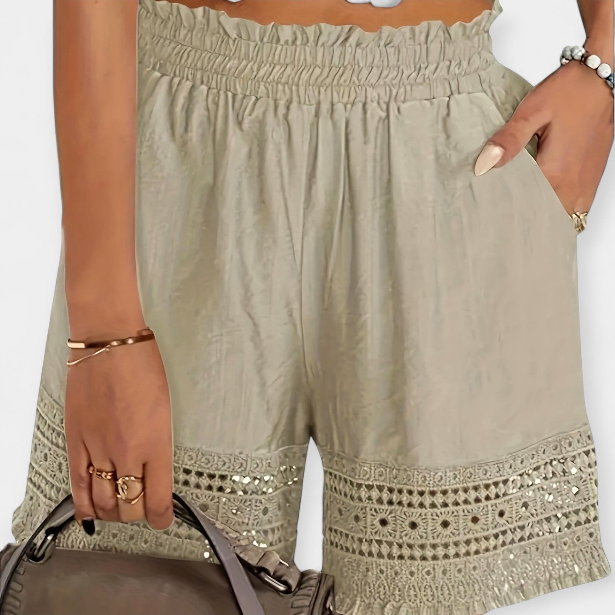 Shorts de Encaje Veraniegos