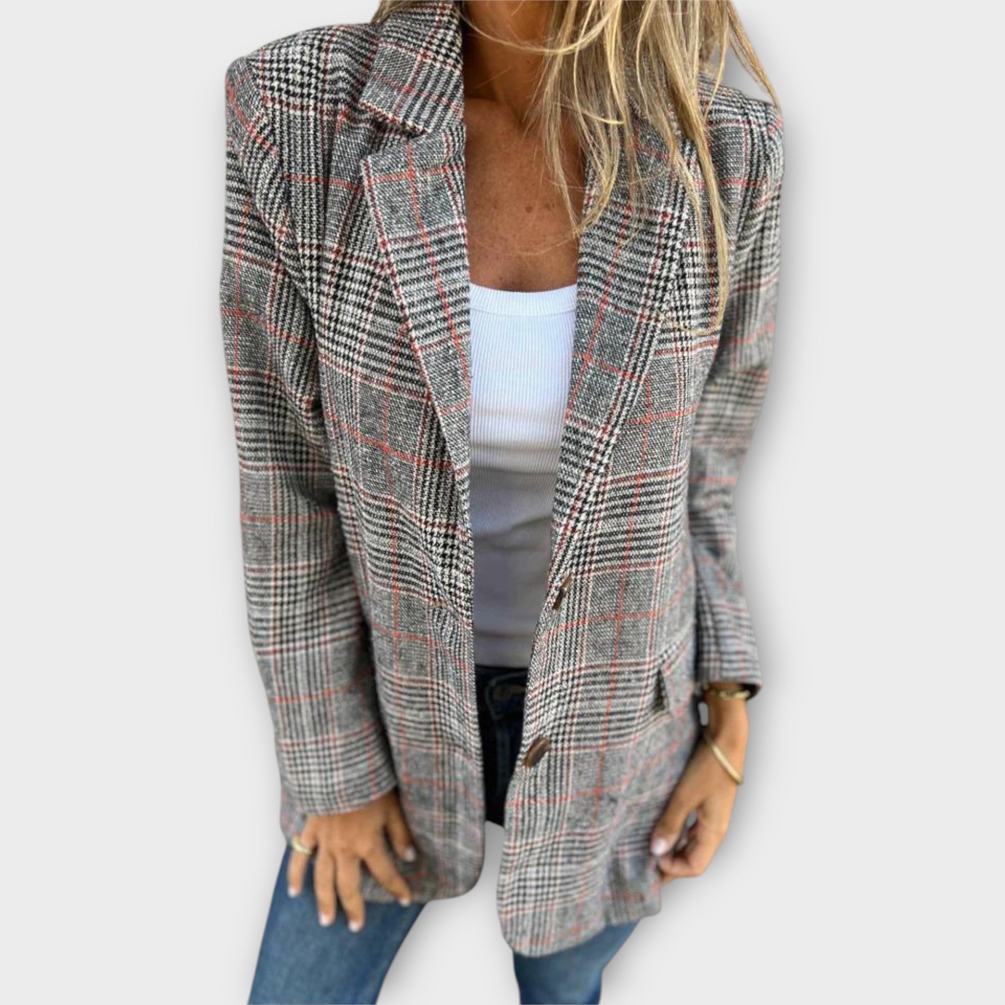 Chaqueta elegante con un diseño clásico