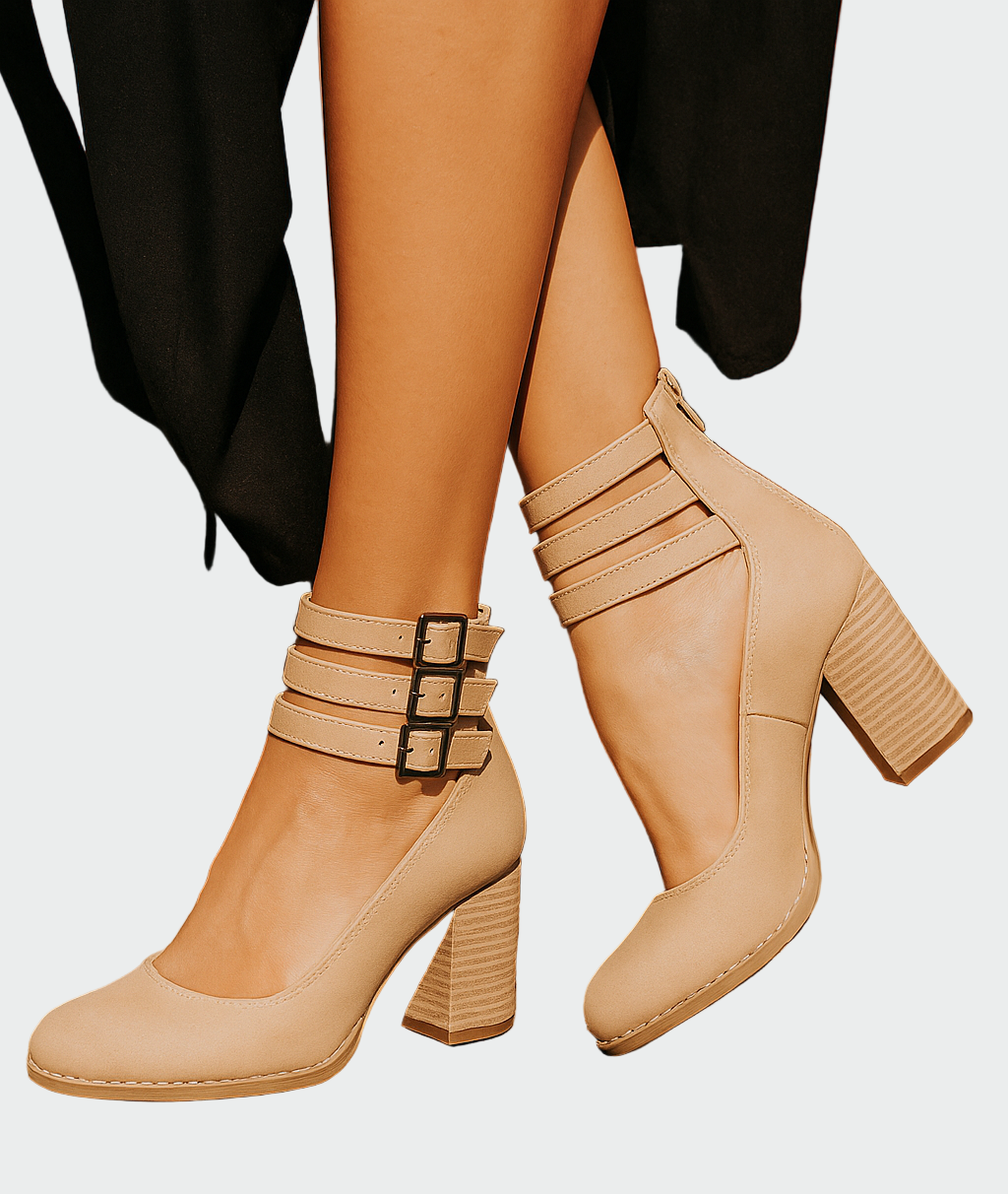 Tacones de tiras