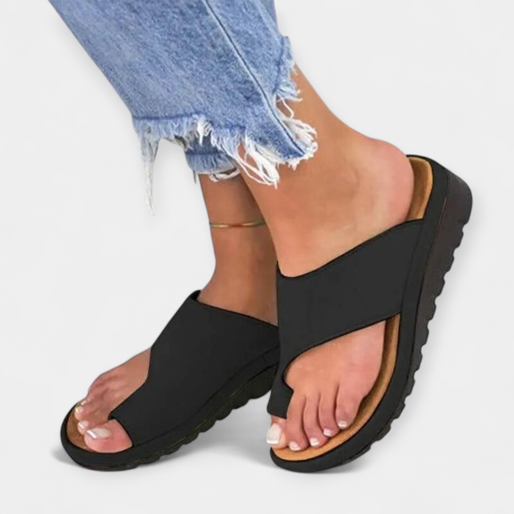 Sandalias de Cuero Premium & Soporte Anatómico