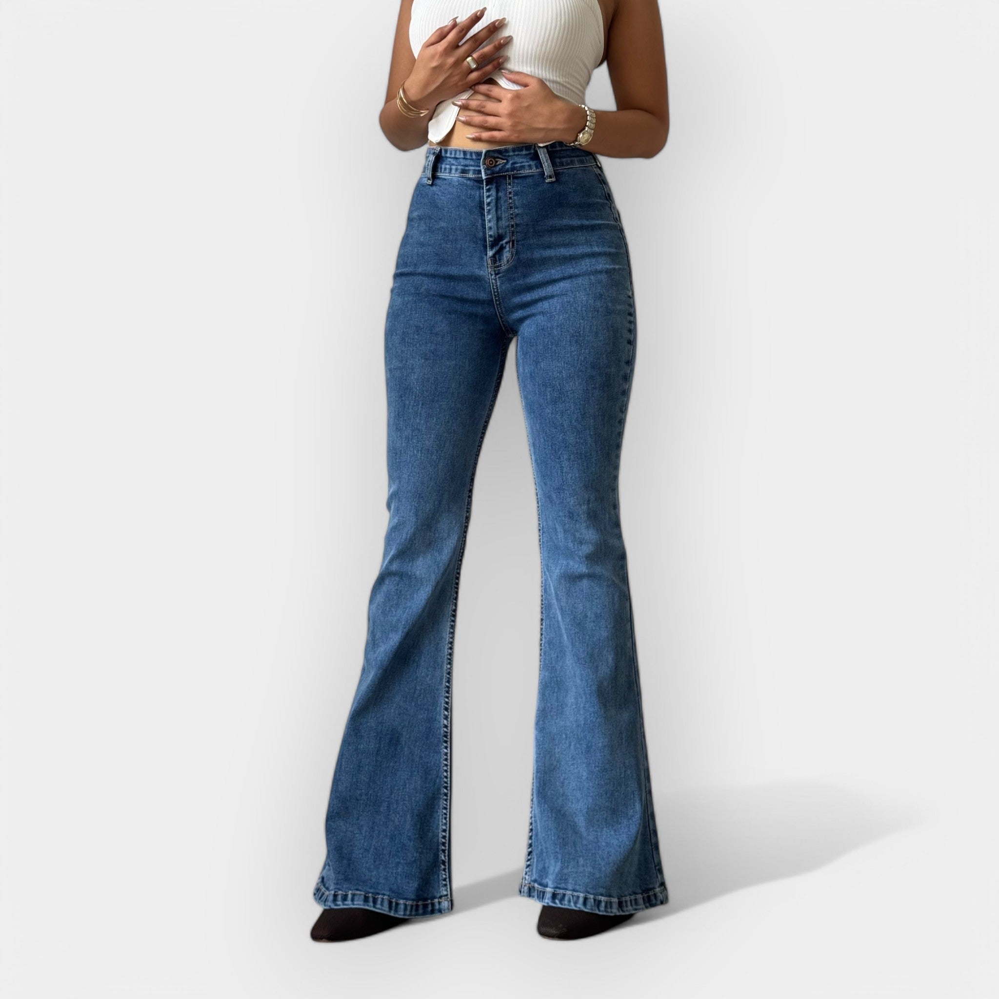 Jeans Flare Alto