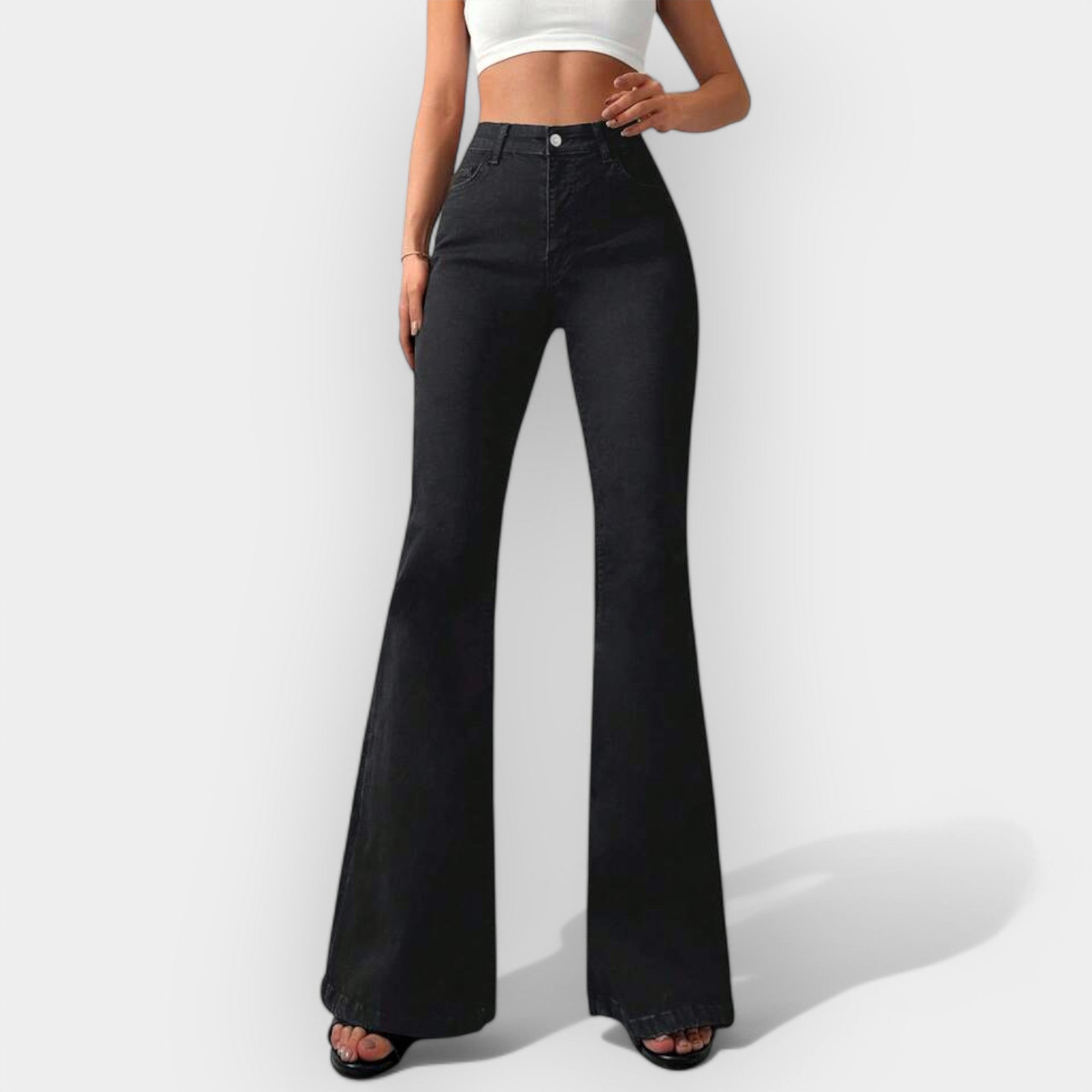 Jeans Bootcut de Corte Moderno