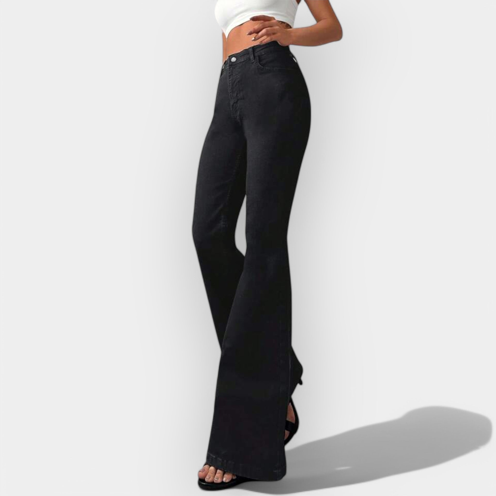 Jeans Bootcut de Corte Moderno
