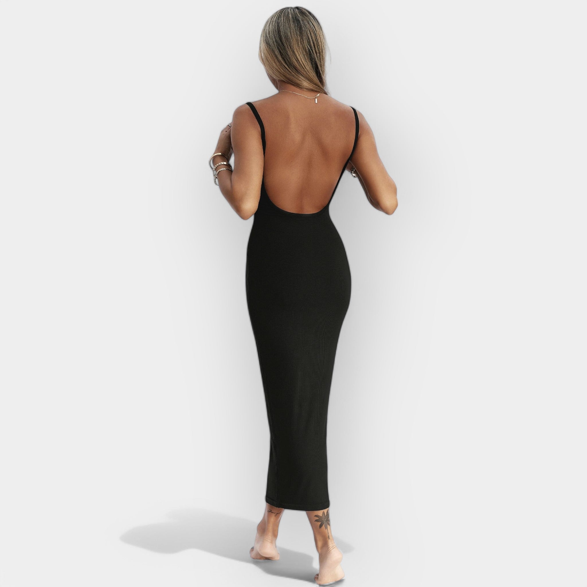 Vestido Midi Minimal y Elegante