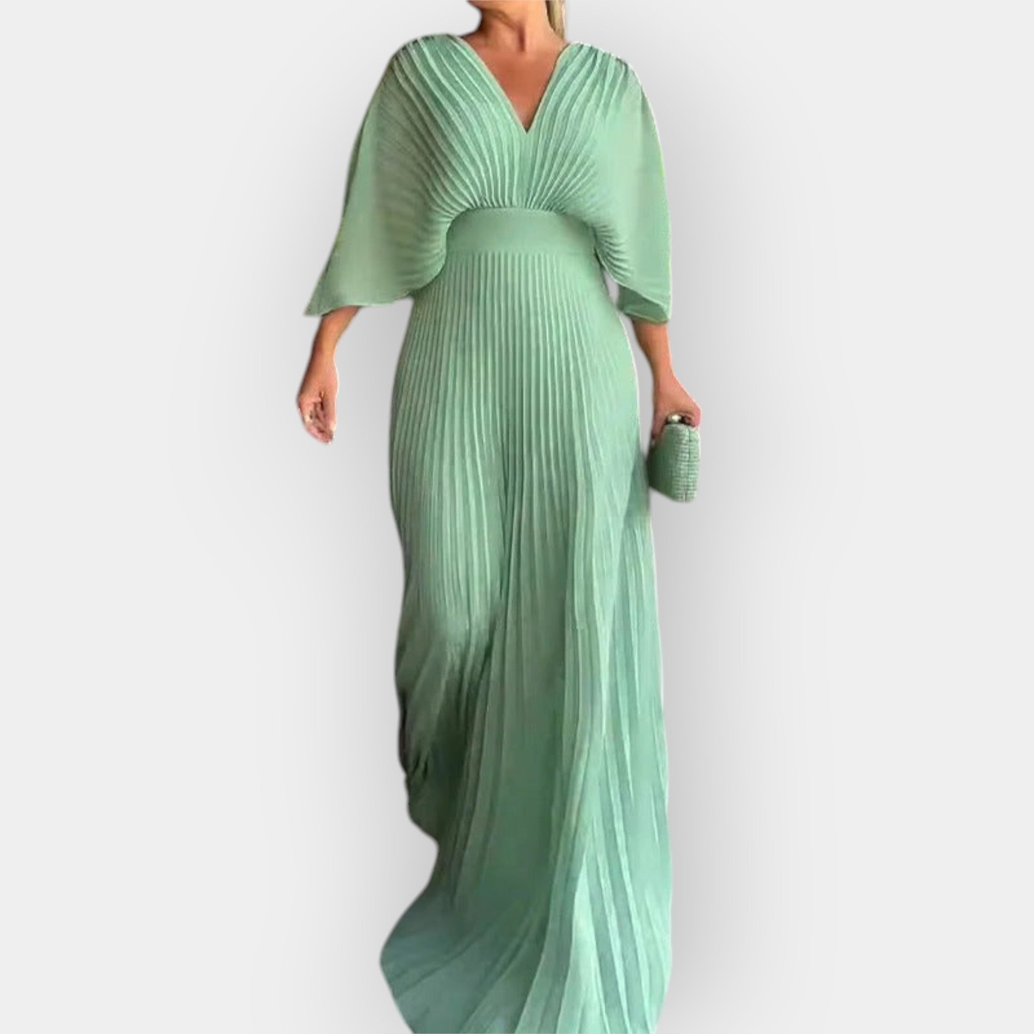 Vestido Plisado Elegante