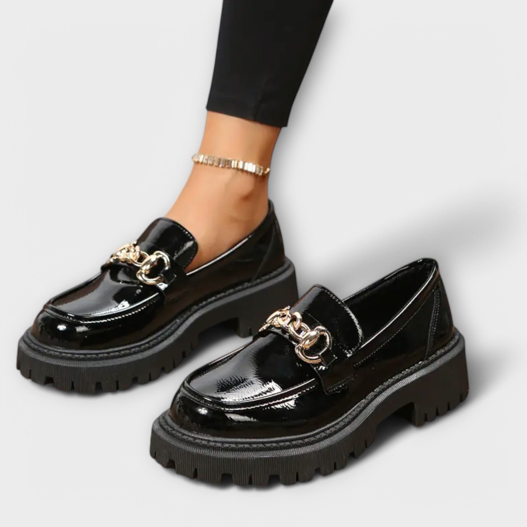 Zapatos estilo mocasín estilo bruja para mujer
