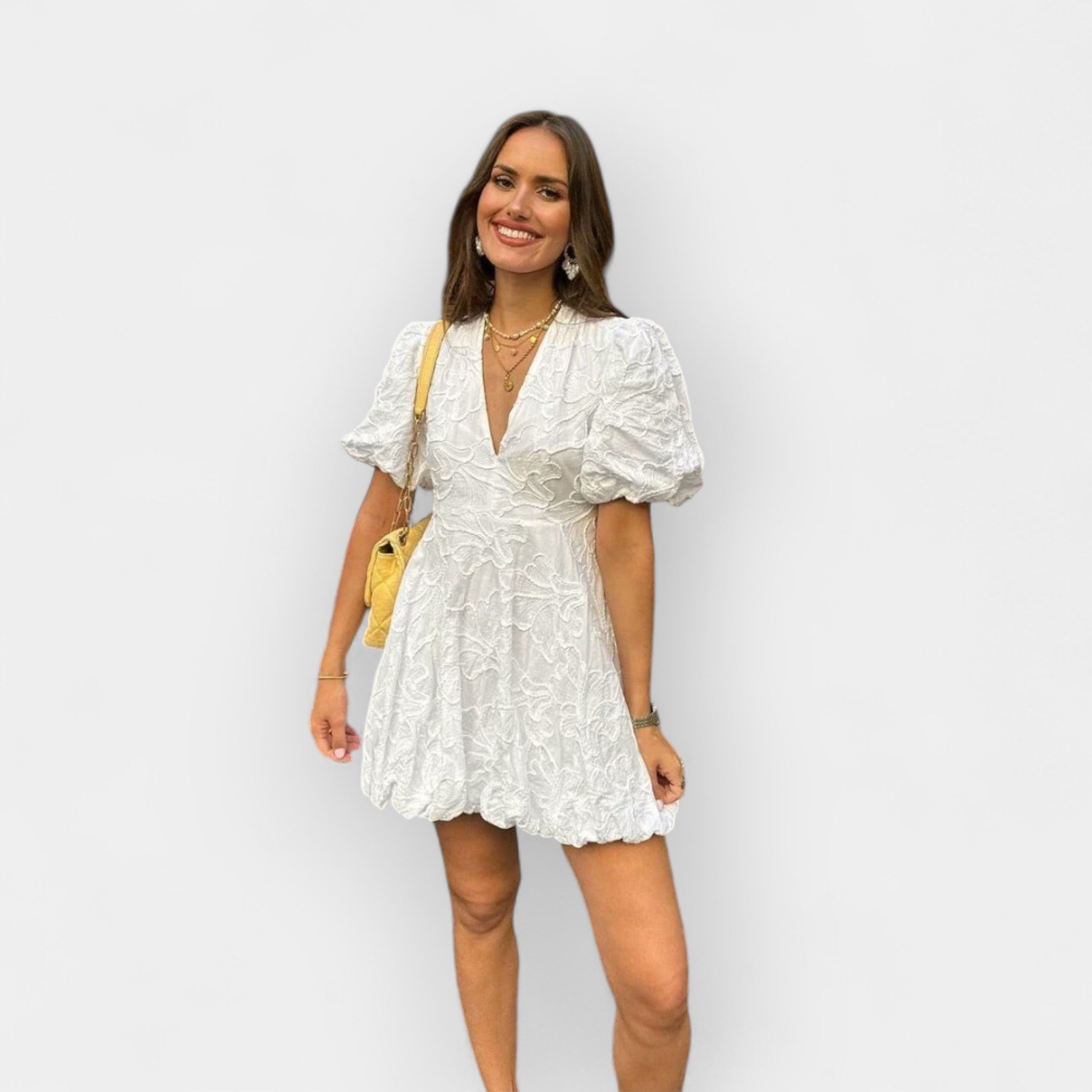 Vestido Blanco Romántico