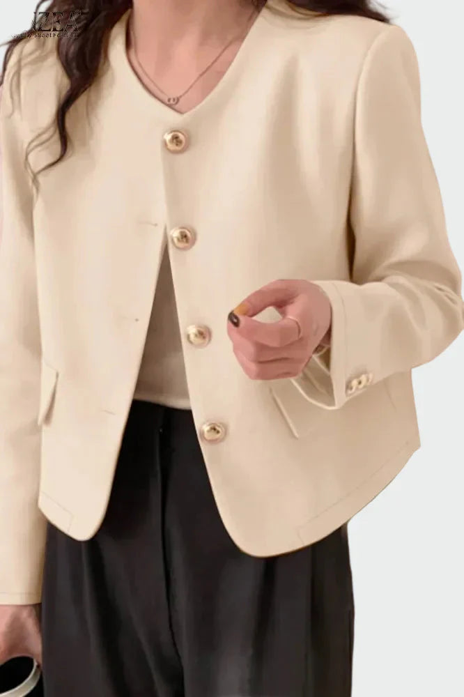 Chaqueta de línea elegante