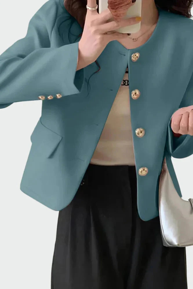 Chaqueta de línea elegante