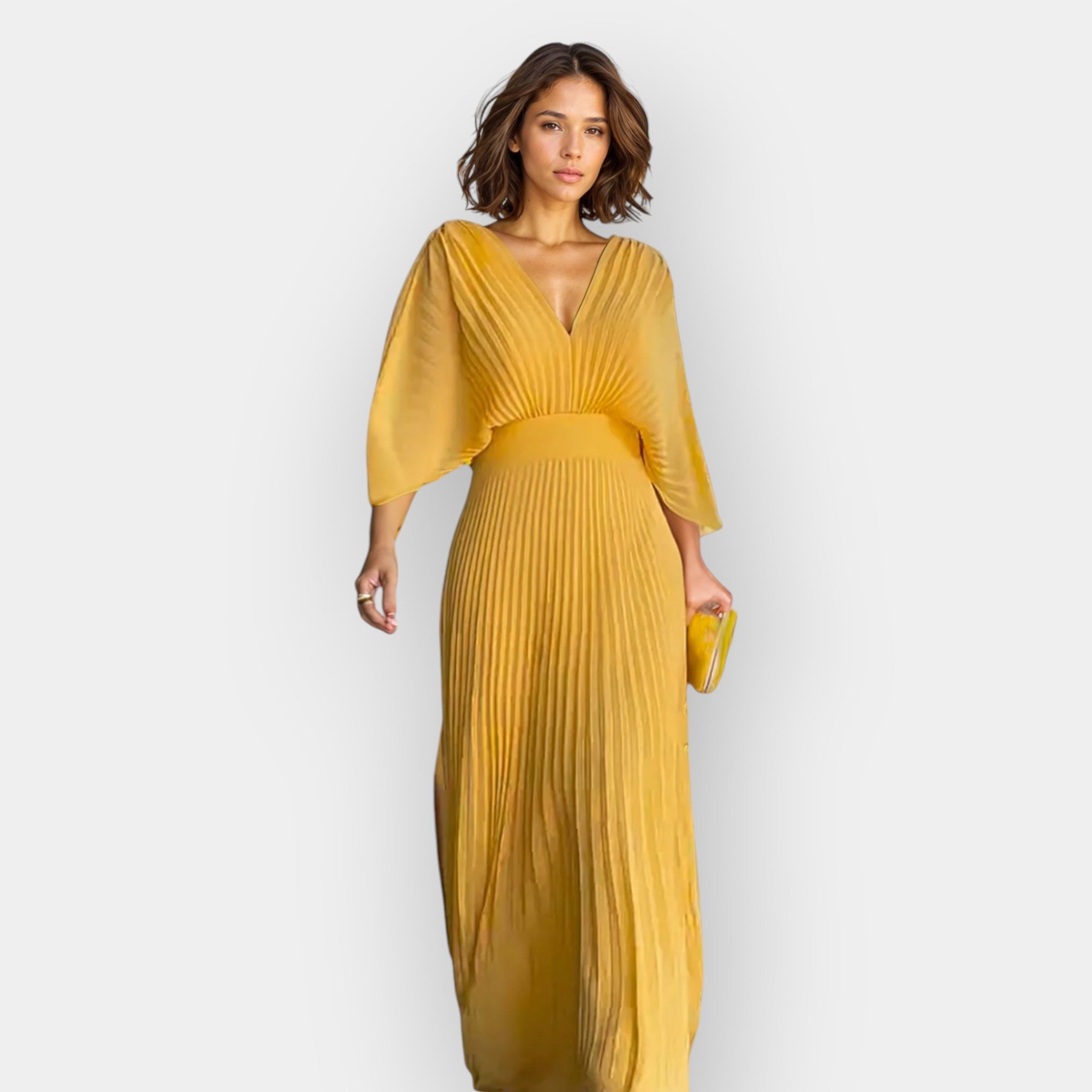 Vestido Plisado Elegante