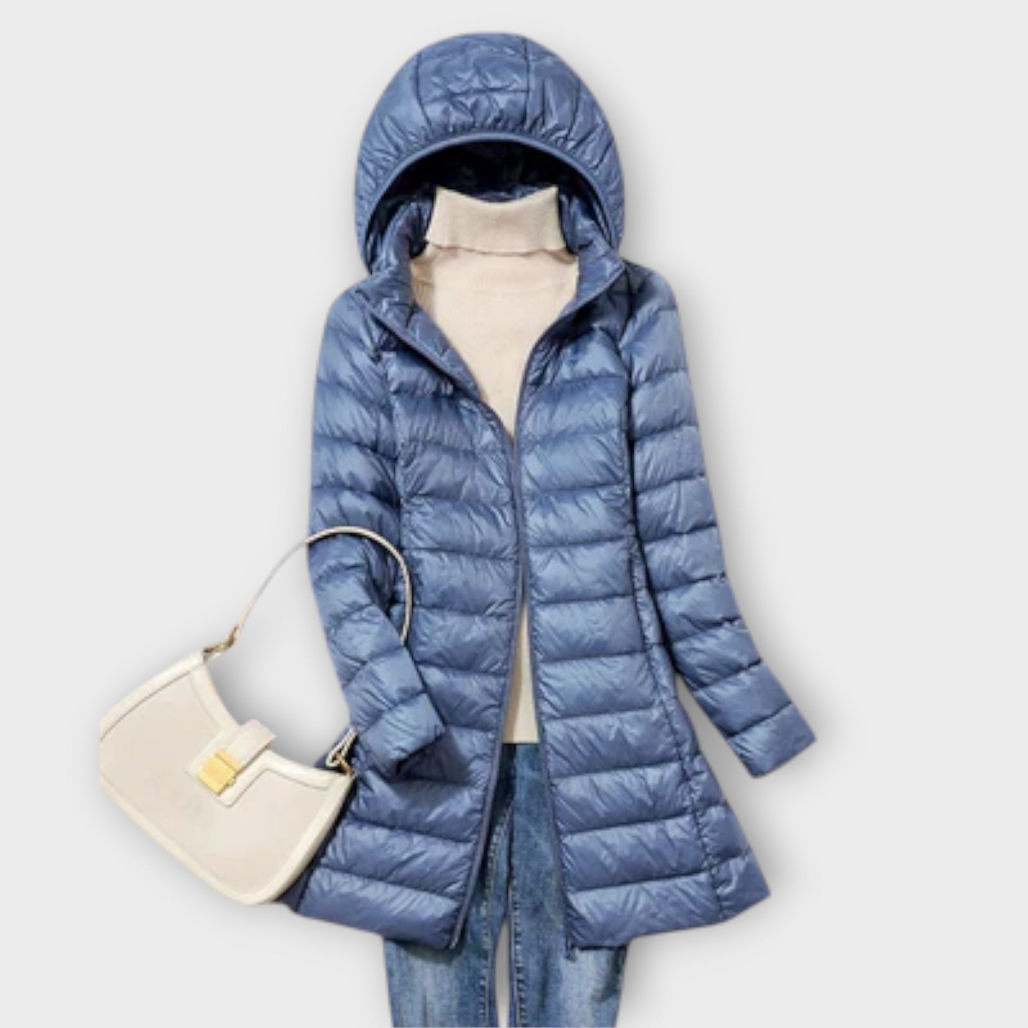 Annika - Chaqueta de plumón ultraligera e impermeable